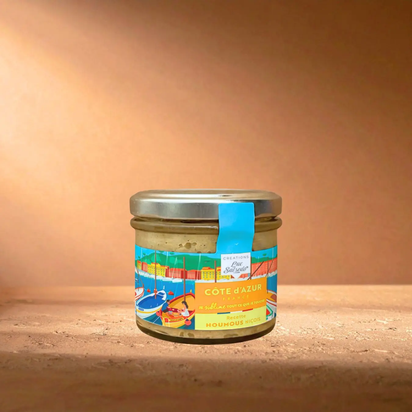 Spreadable chickpea hummus - lemon cumin