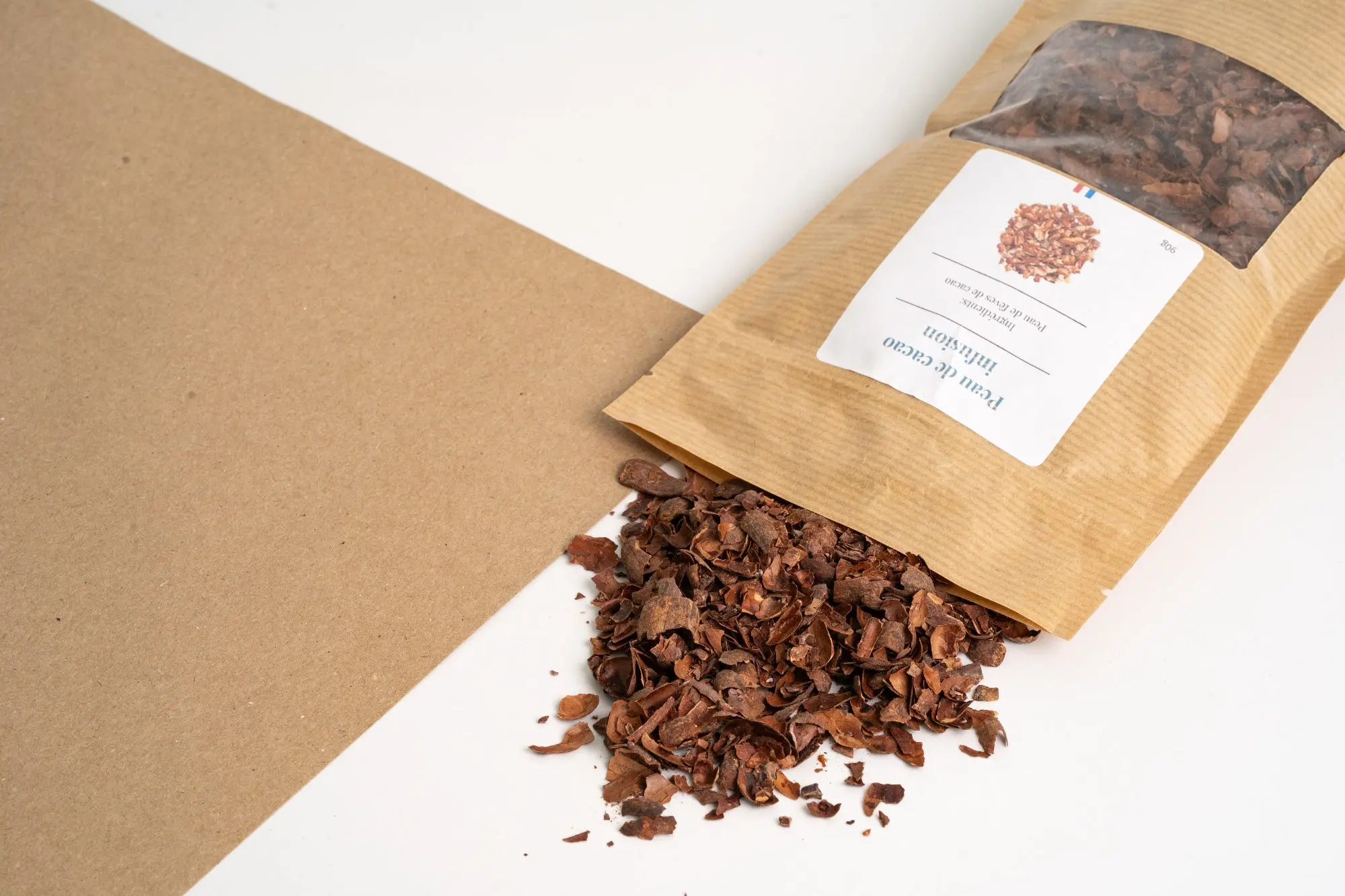 Peau de cacao – Pour infusion