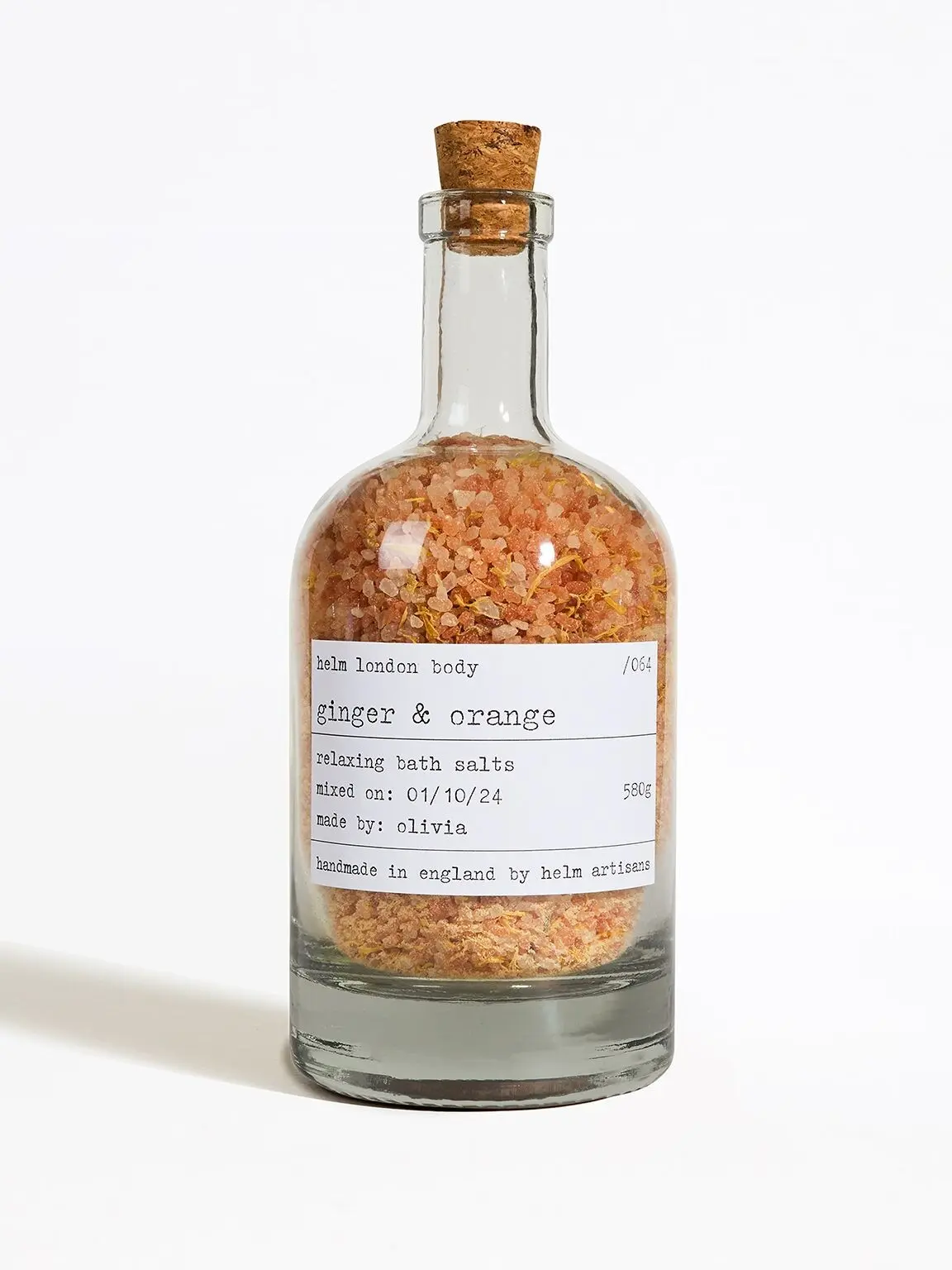 Badesalz mit Ingwer und Orange – 580 g