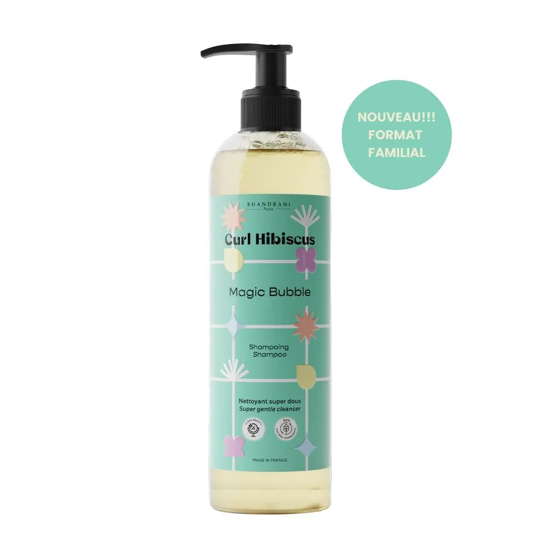 HIBISCUS MAGIC BUBBLE FAMILY CURL SHAMPOO 1 LT