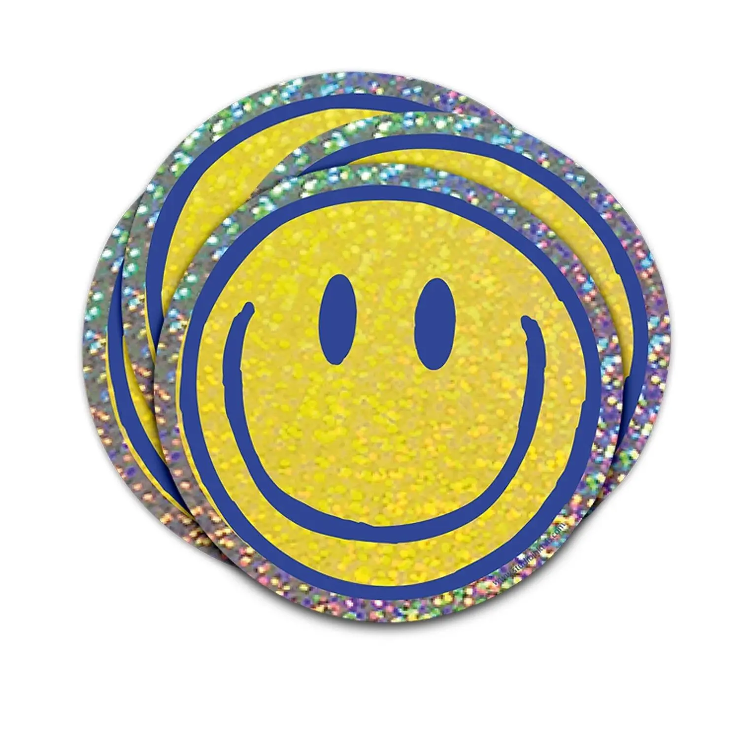 Glitter sticker Smiley