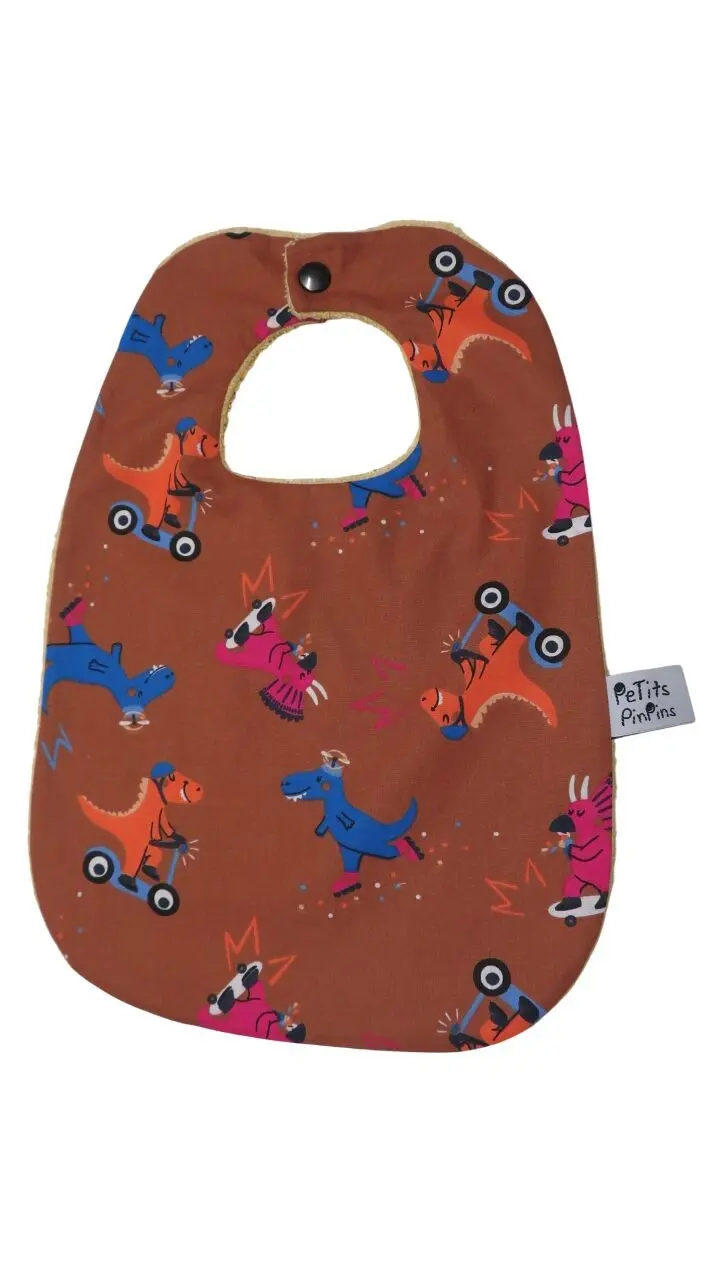 SKATE DINO bib