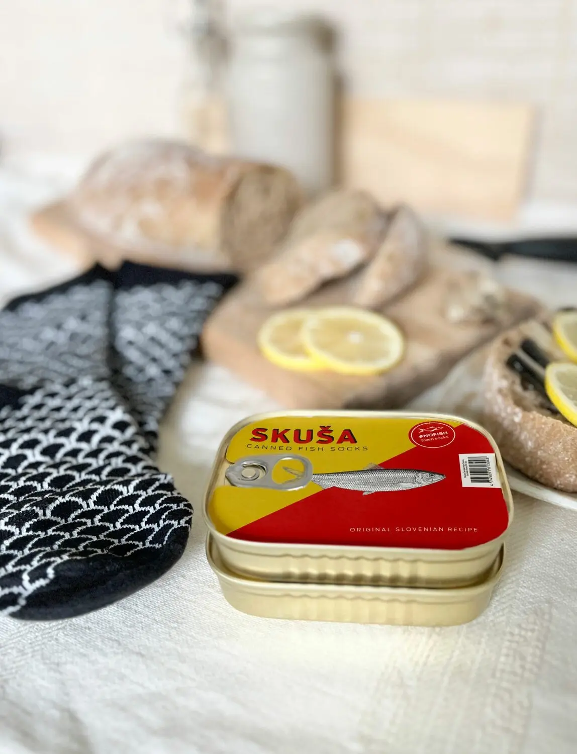 Tinned socks - Skuša (unisize 35-40)