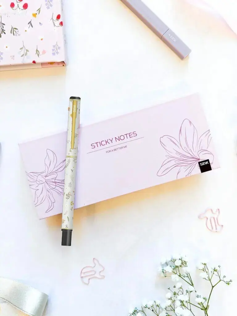 Blossom Pen - Beige (black)