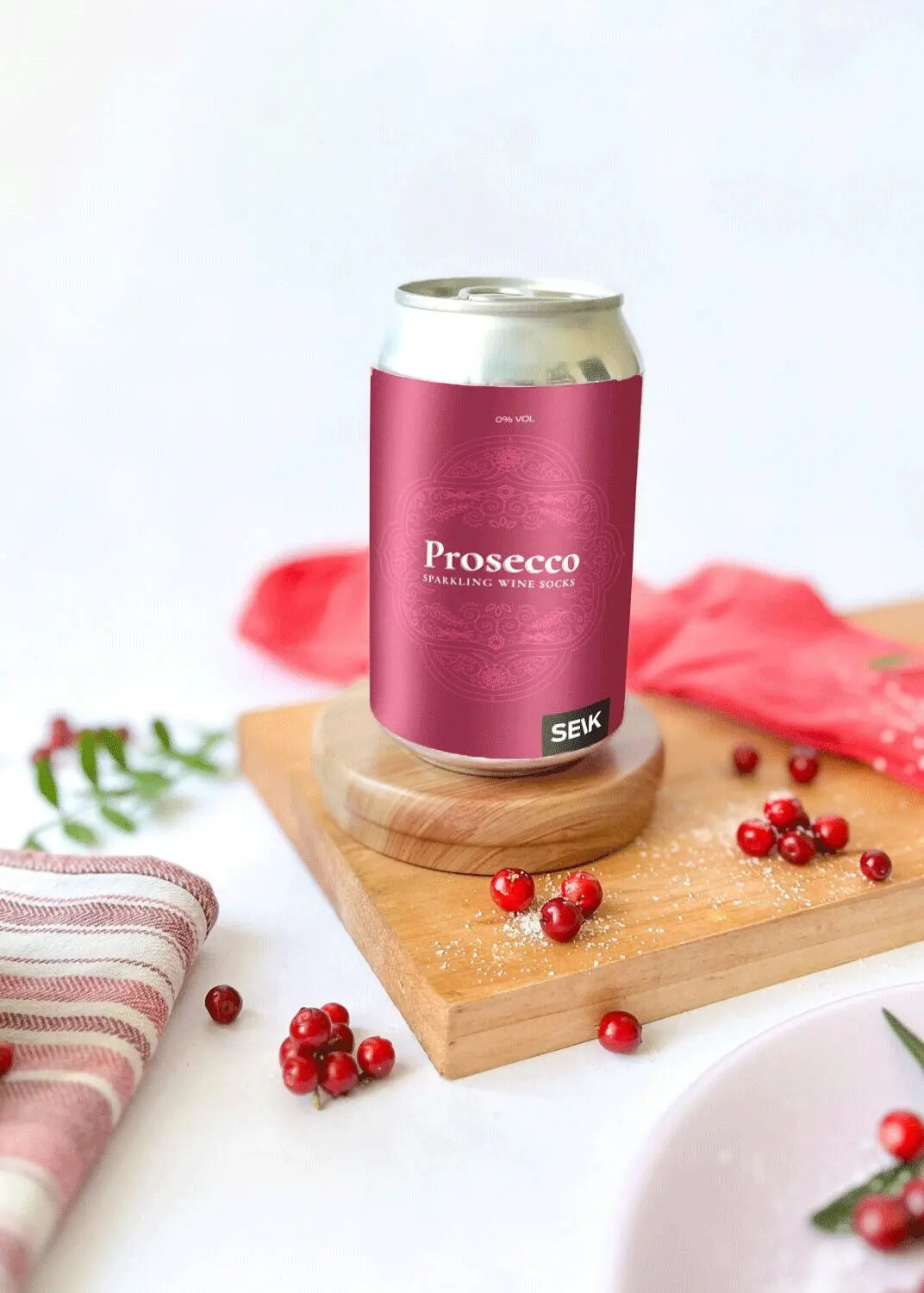 Prosecco Sparkling Wine Socks women size 35-40