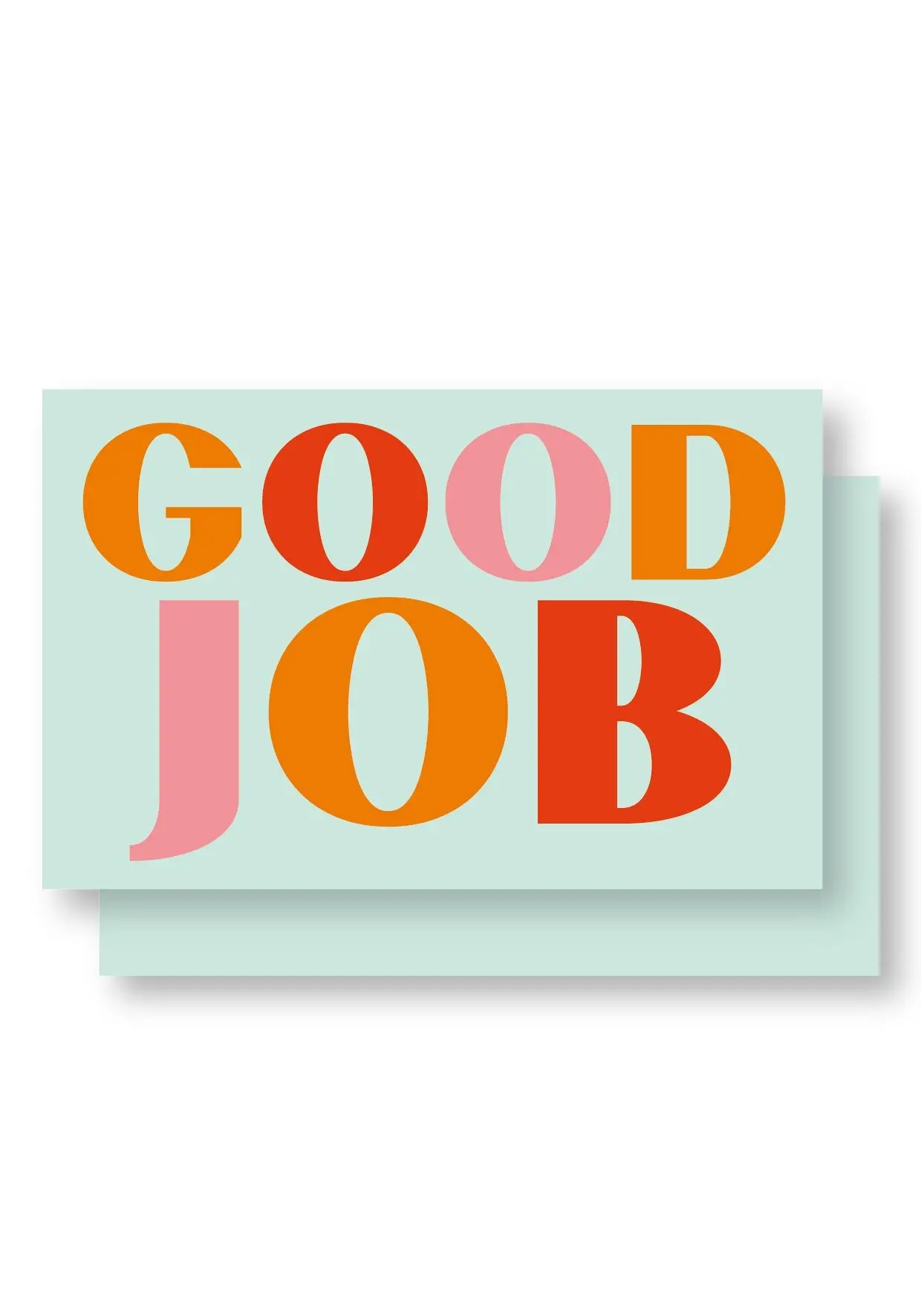 Good Job Card