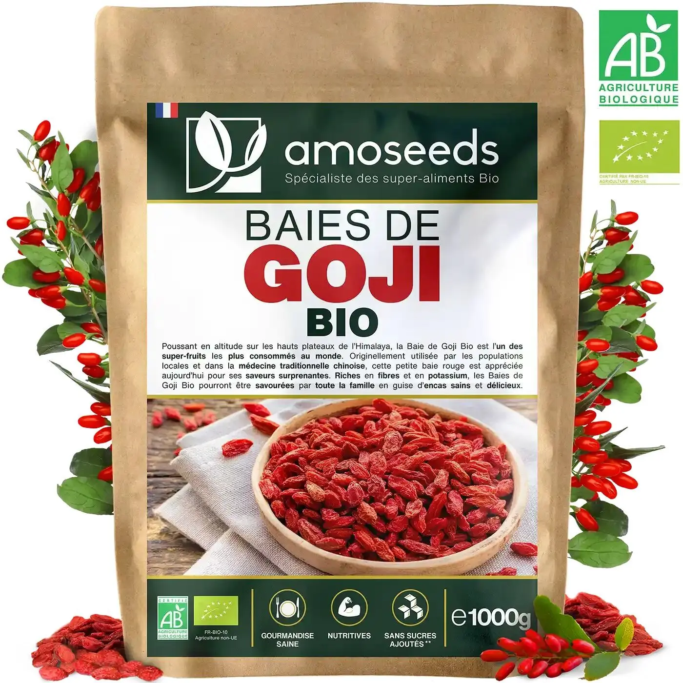 Bio-Goji-Beeren 1 kg