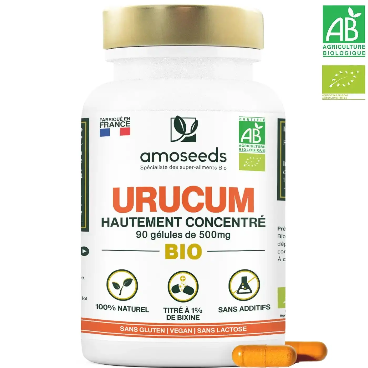 Bio-Urucum, hochkonzentriert | 90 Kapseln