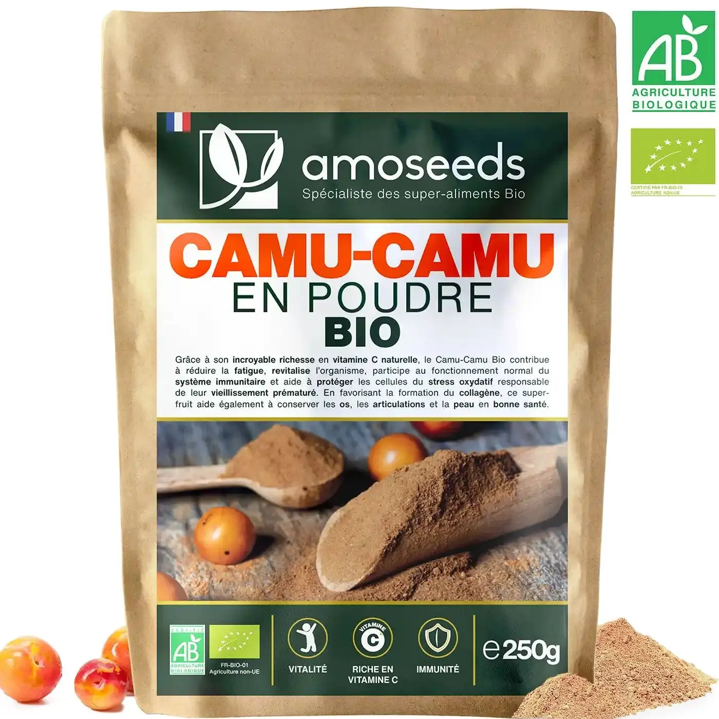 Camu-Camu Bio-Pulver 250G