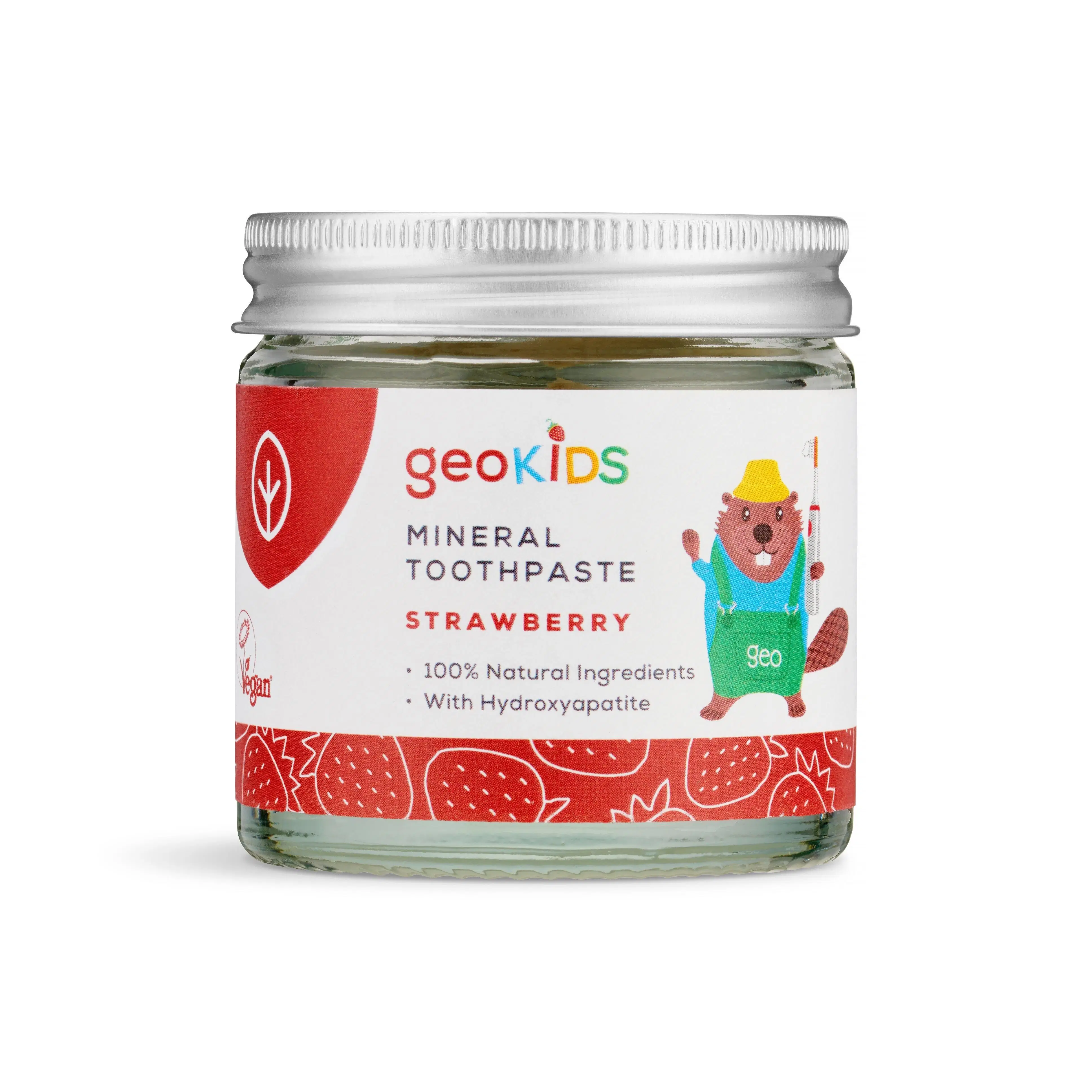 NEU Mineral-Zahnpasta für Kinder – Erdbeere