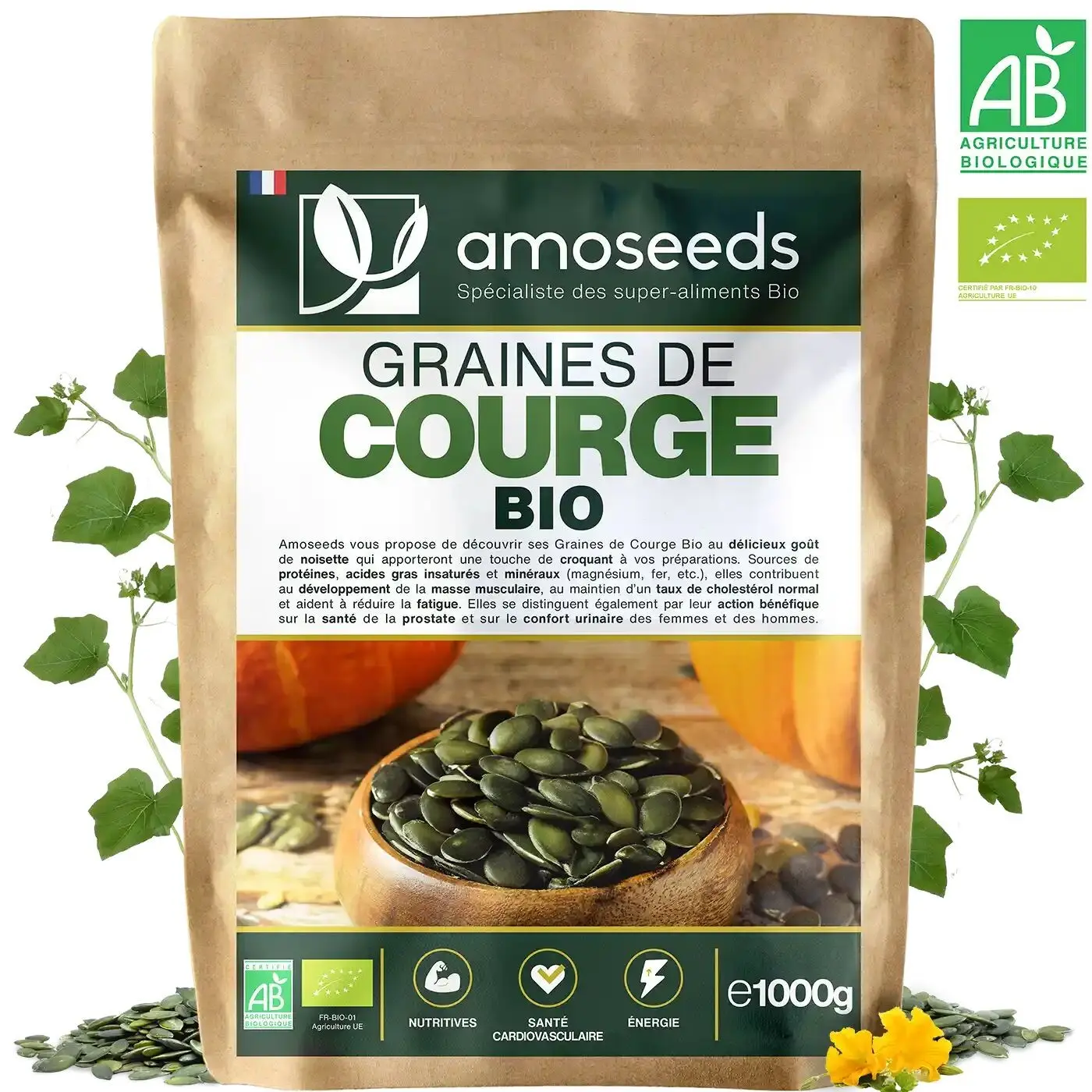 Bio-Kürbiskerne 1 kg