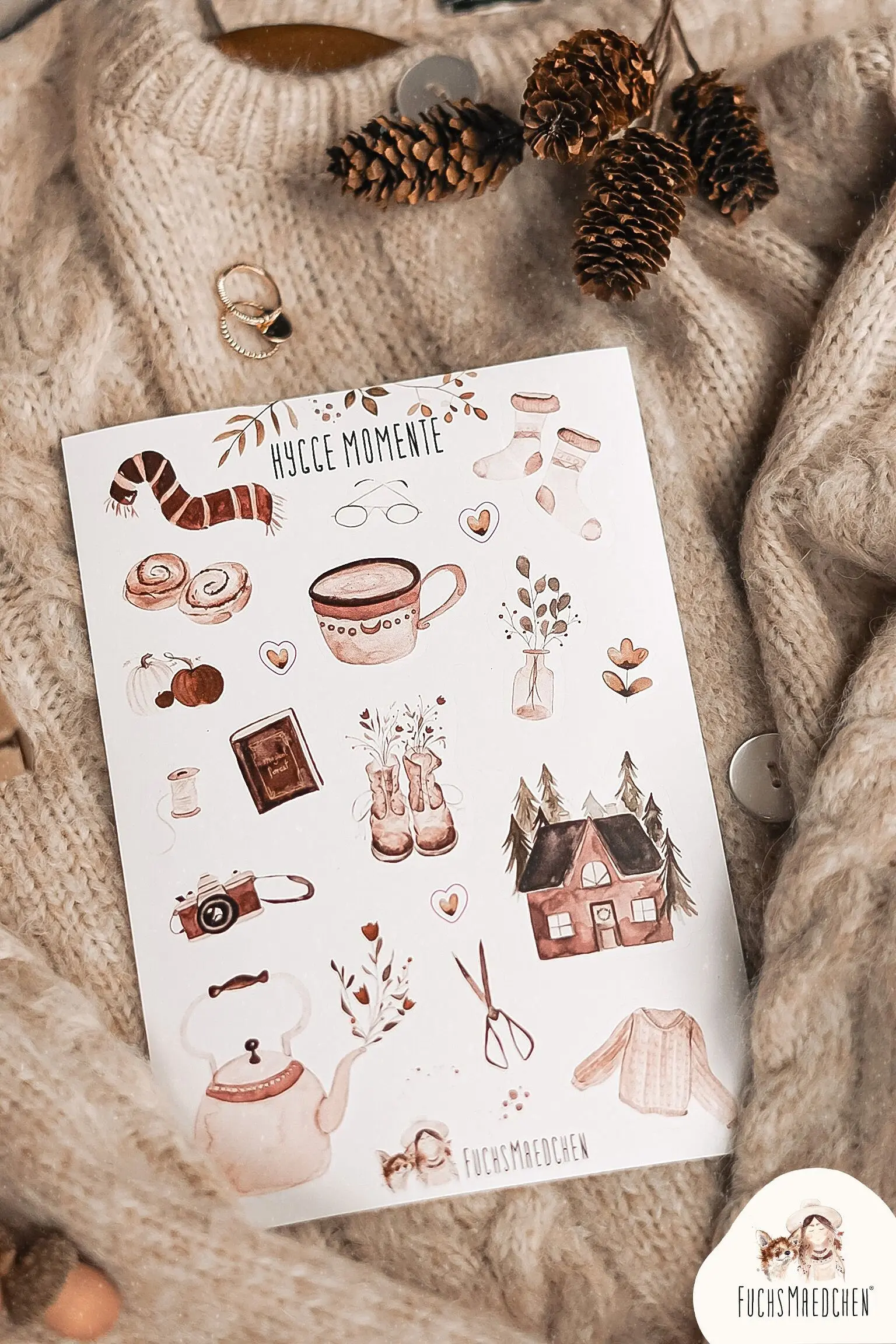 sticker sheet -Hygge-