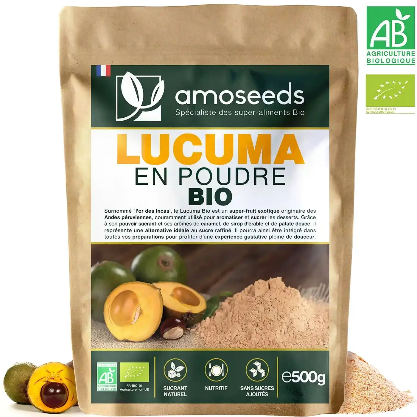 Lucuma Bio-Pulver 500G
