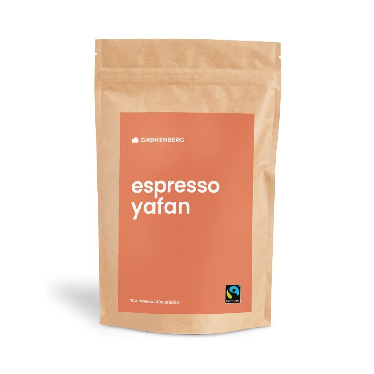 YAFAN Organic Espresso Coffee | Espresso beans or powder in 3 sizes | Fairtrade