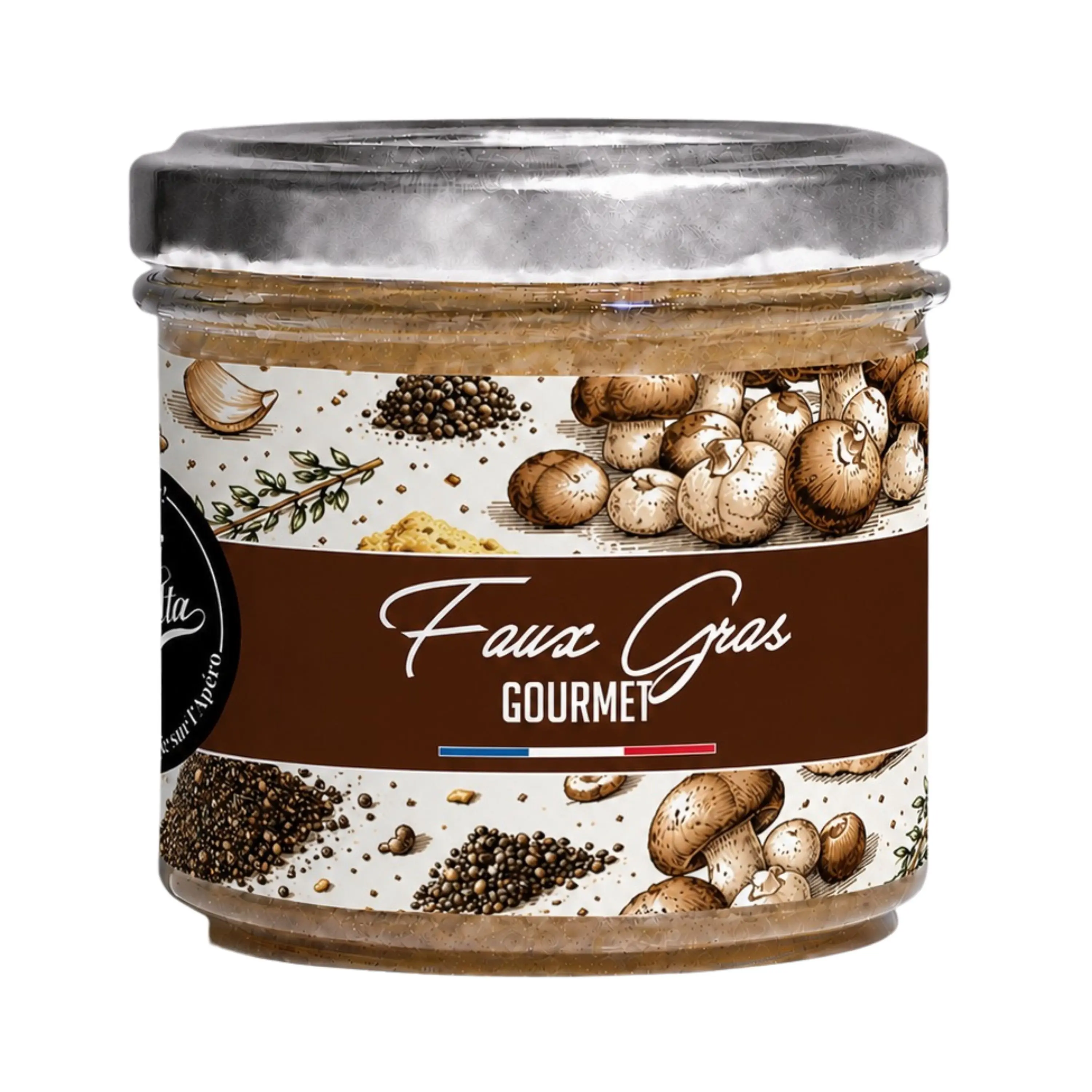 Sal y pimienta gourmet gordas falsas