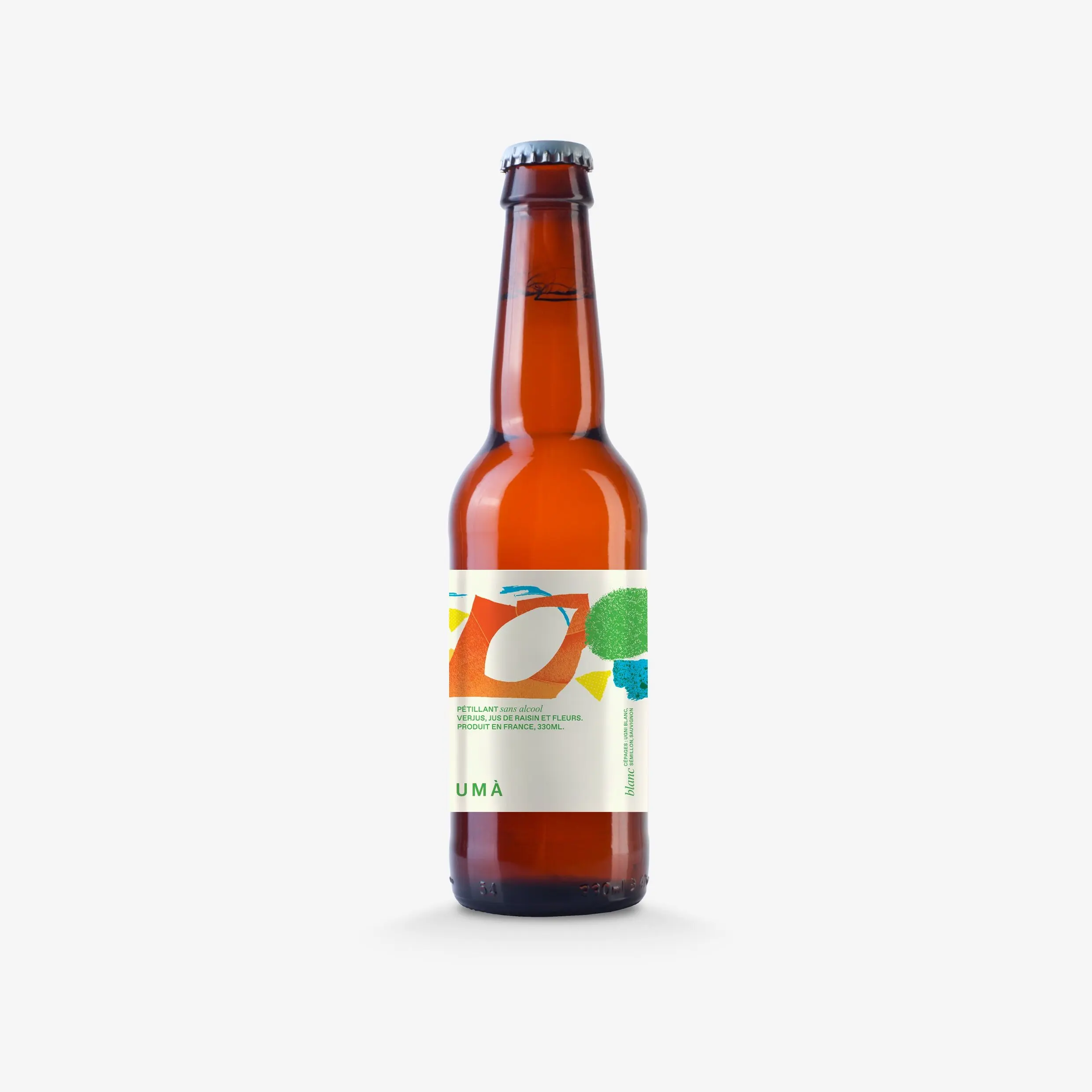 "Pet'Nat'" Weiß ohne Alkohol - 12x33cl