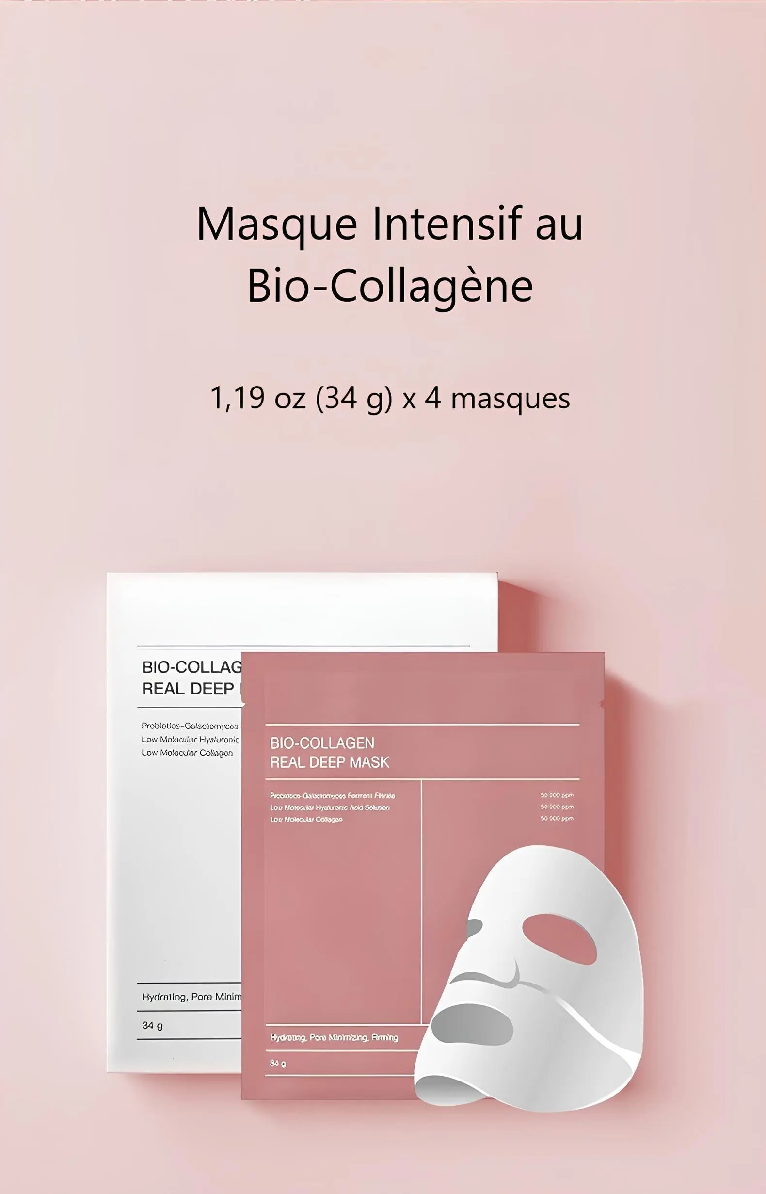 Kollagen-Gesichtslifting-Maske