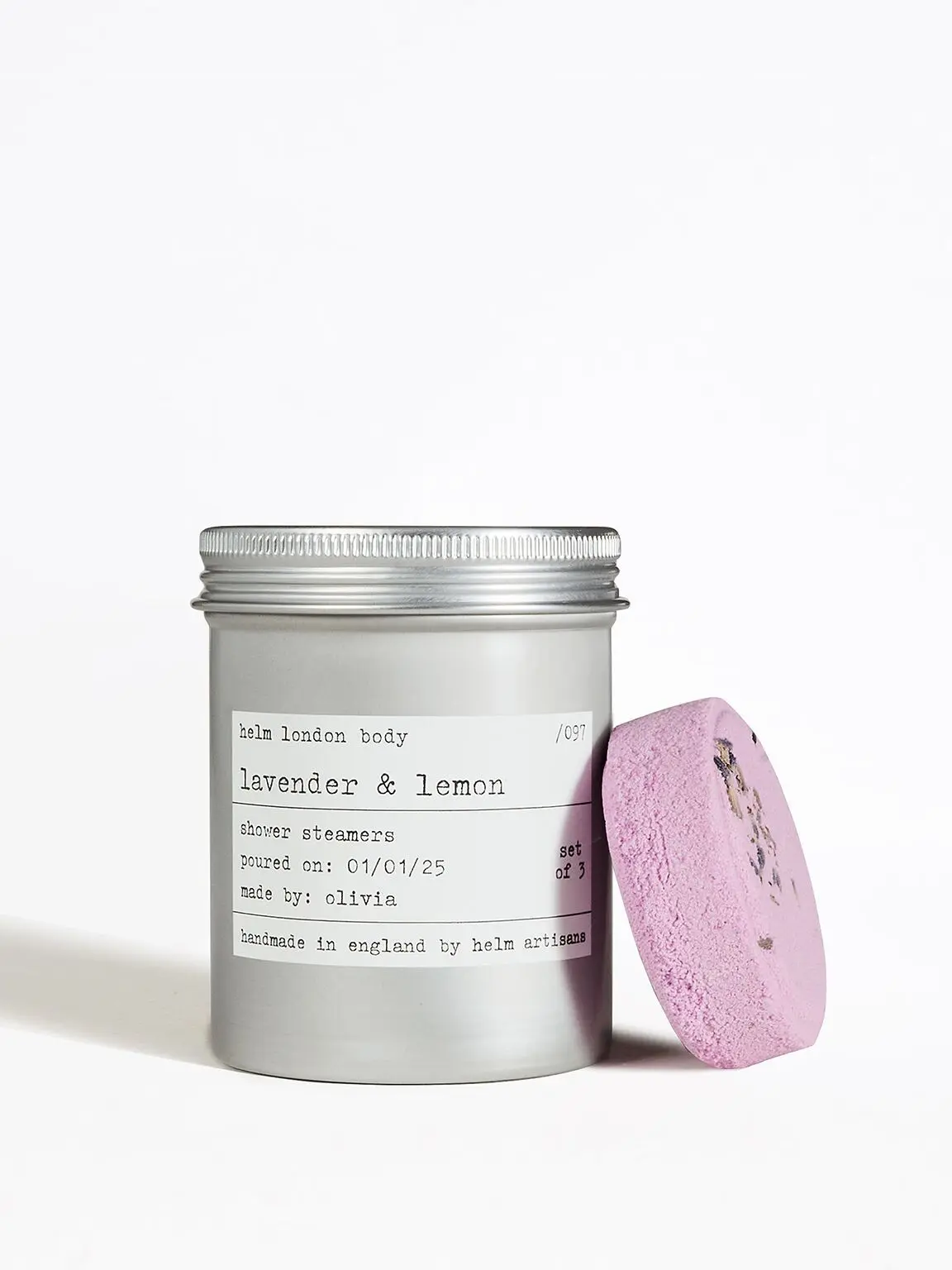 Lavendel & Zitrone - Duschdampfer x3