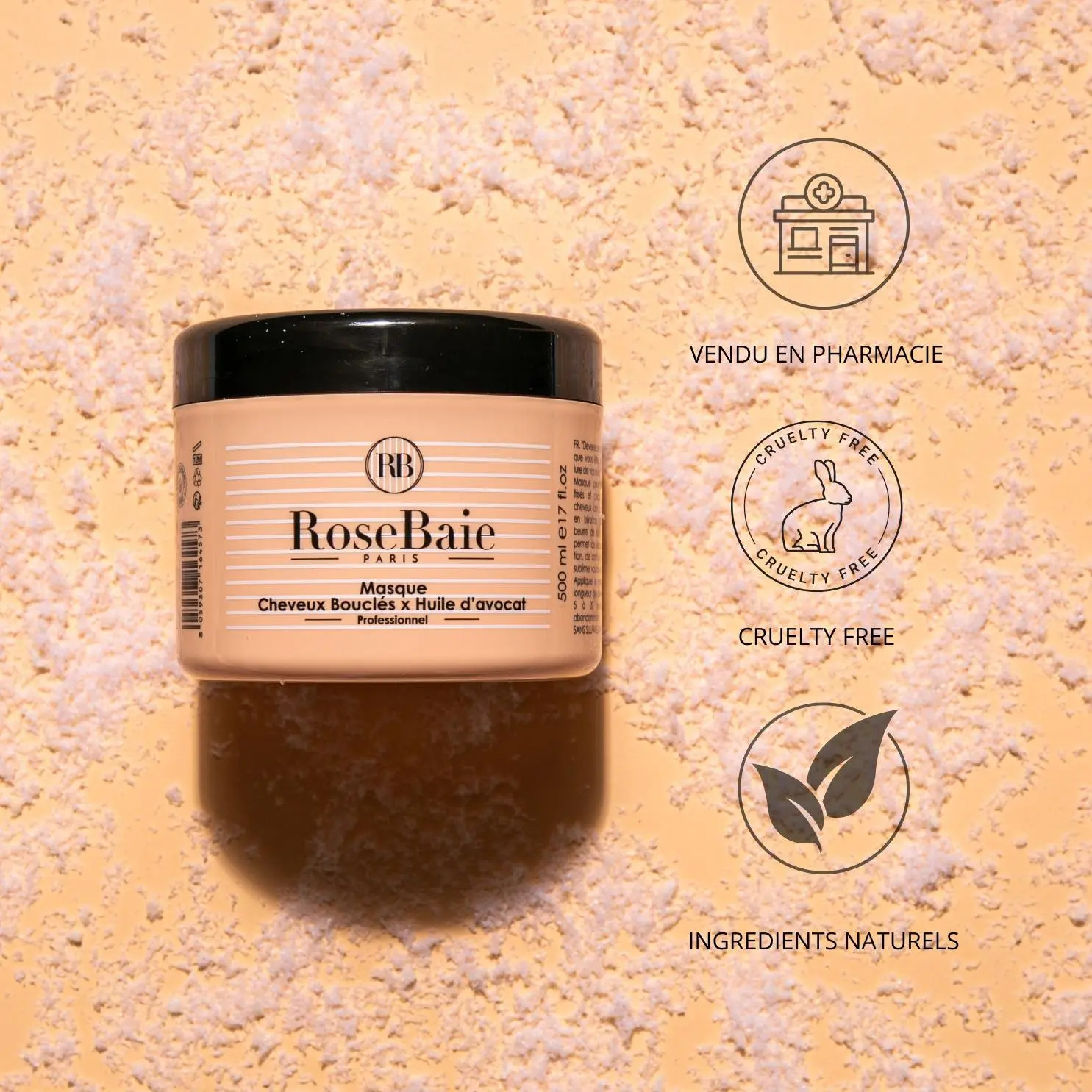 Curly hair mask