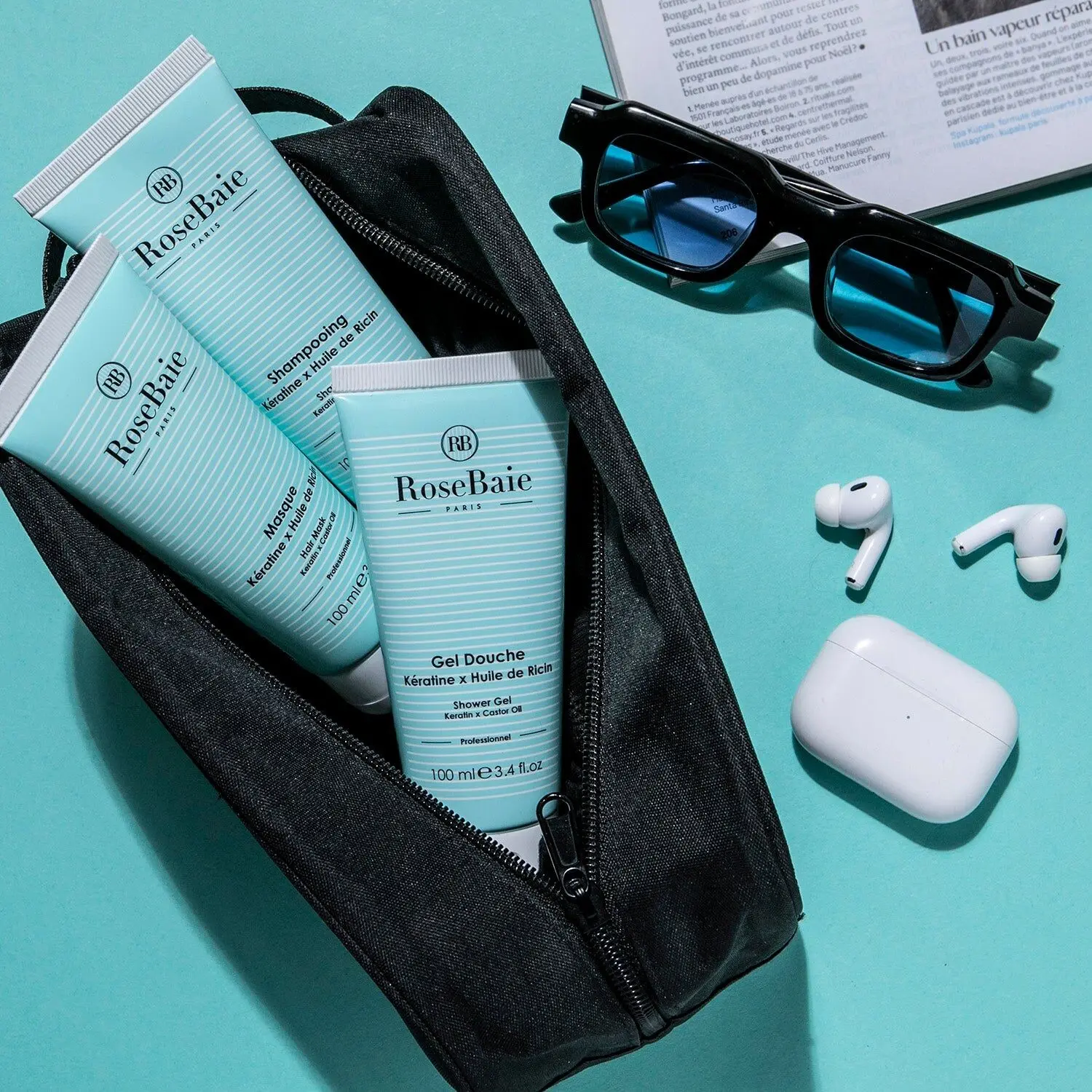 CASTOR GROWTH & HYDRATION TRIO TRAVEL KIT