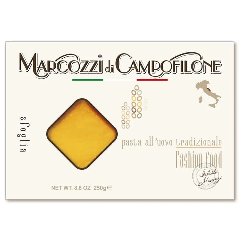 Marcozzi Campofilone láminas de lasaña 250g