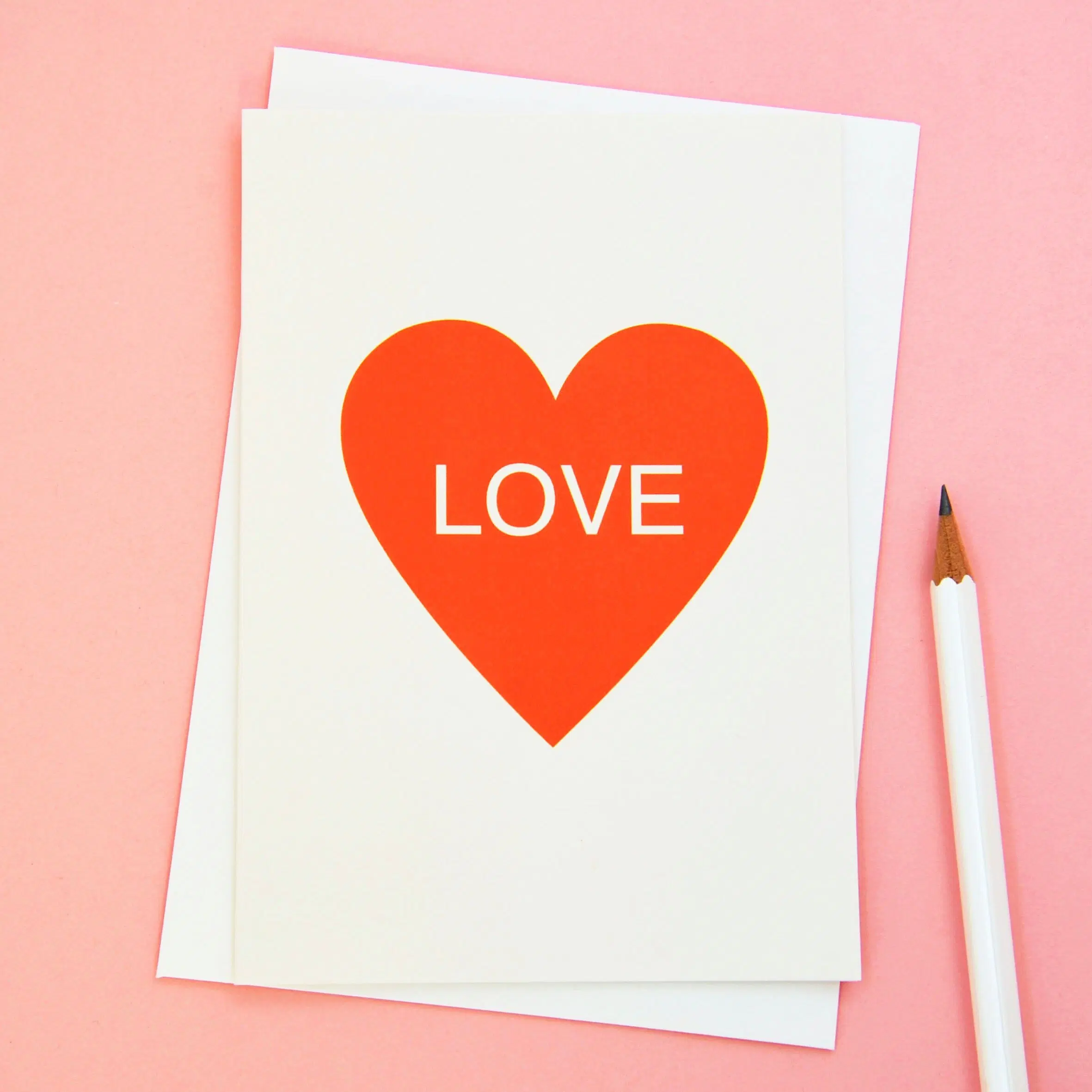 Liebe im Herzen Valentinstag Grußkarte
