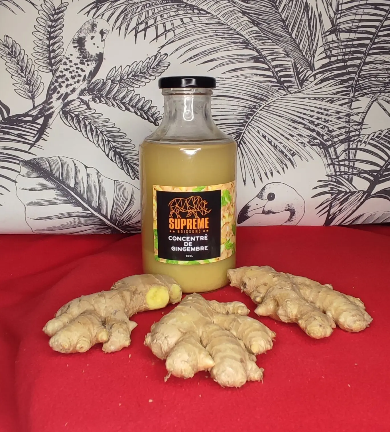 BIO-INGWERKONZENTRAT OHNE ZUCKERZUSATZ 500ML DETOX
