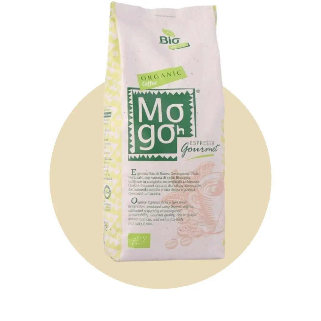 "Biocaffè Mogoh" in grani - 1kg