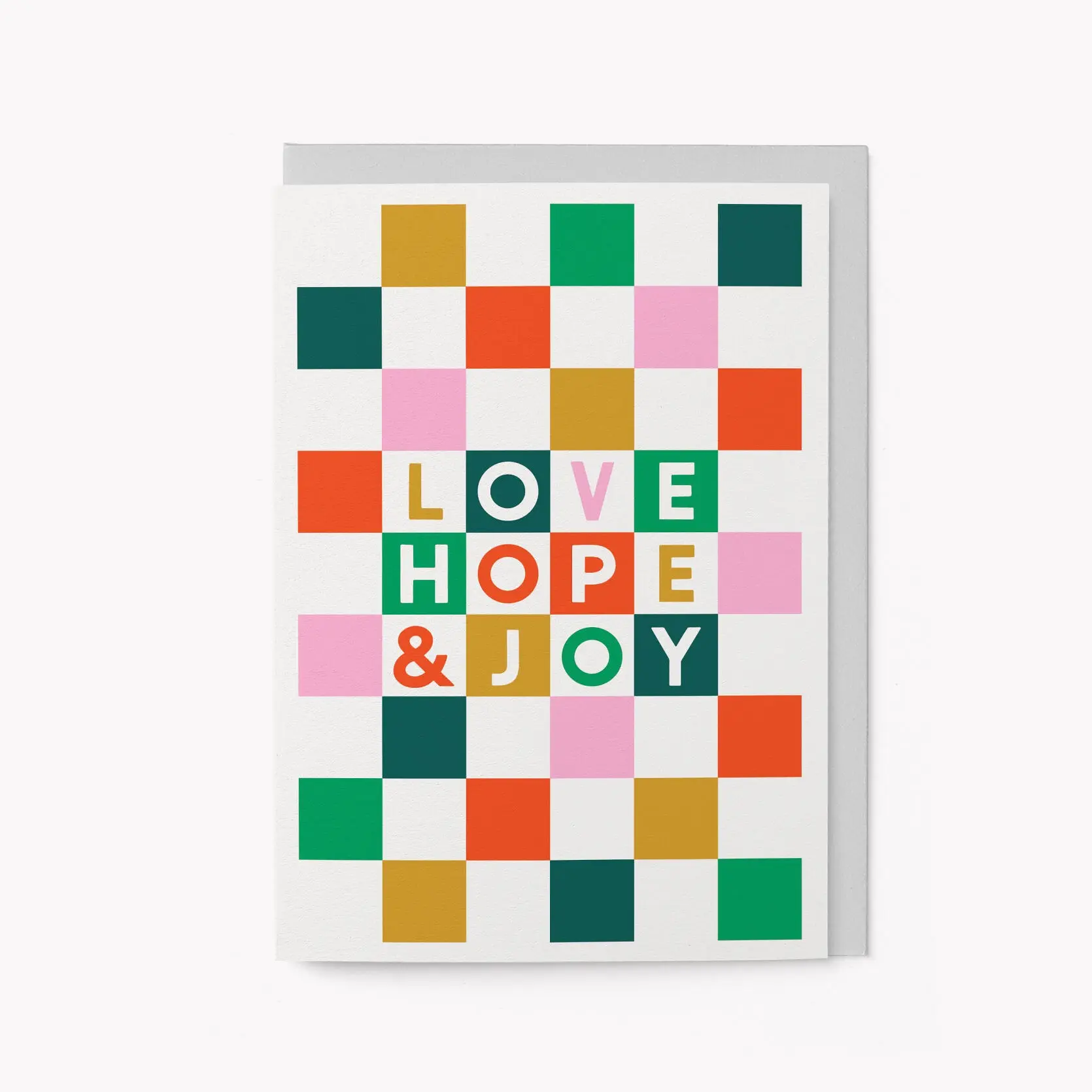 Love, hope & joy - Seasonal Card