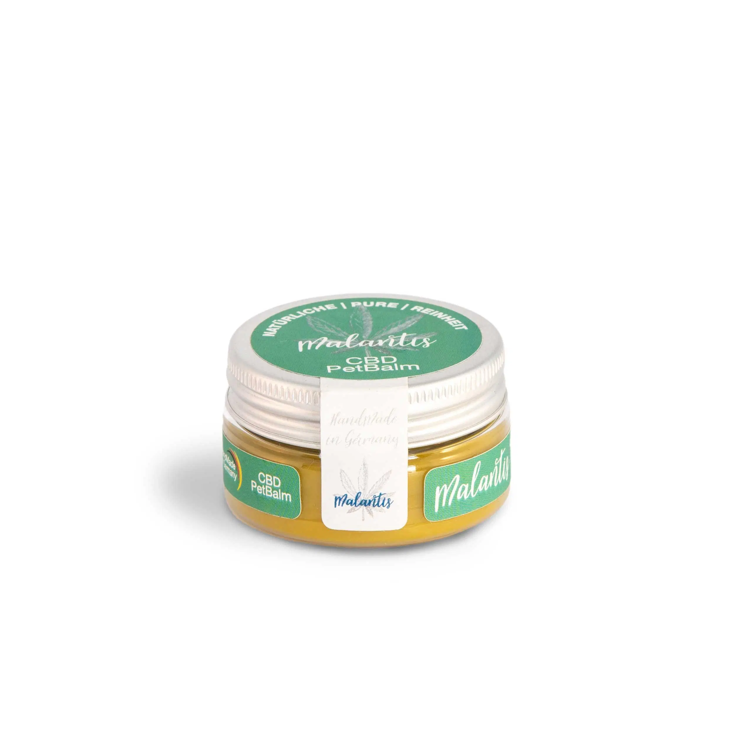 Malantis PetBalm - Reichhaltiger Pfotenbalsam für Hunde und Katzen mit Kokosöl und Hanfsamenöl