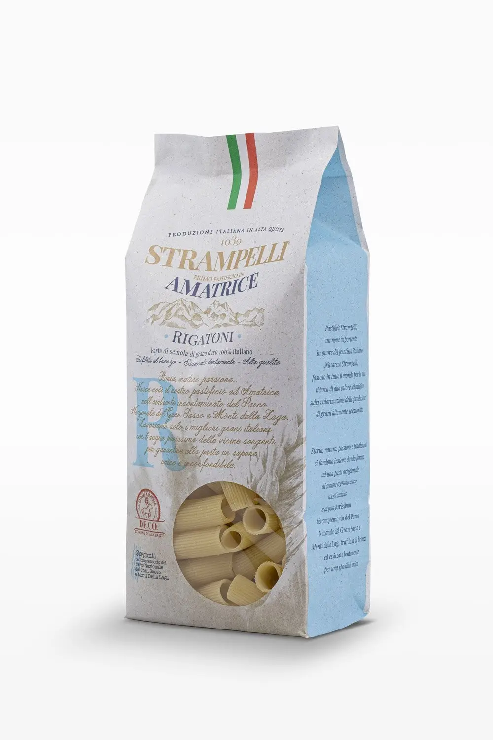 Rigatoni d'Amatrice Strampelli 500g