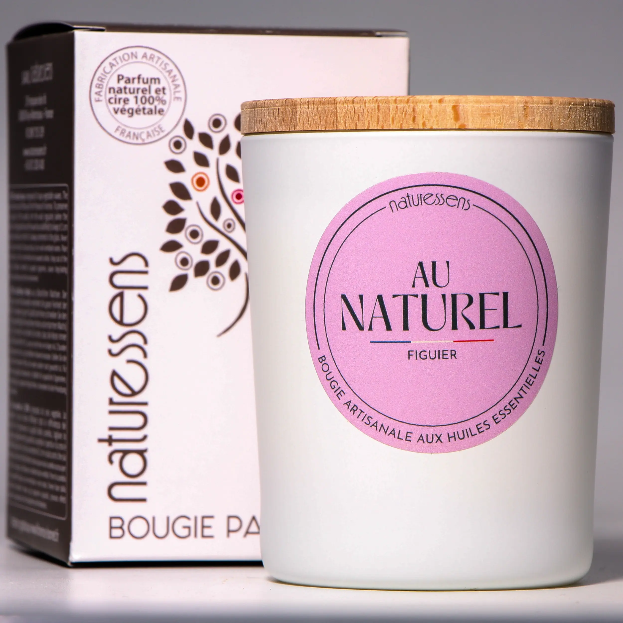 Duftkerze „Feigenbaum“ 165 g – Kollektion „Natur“