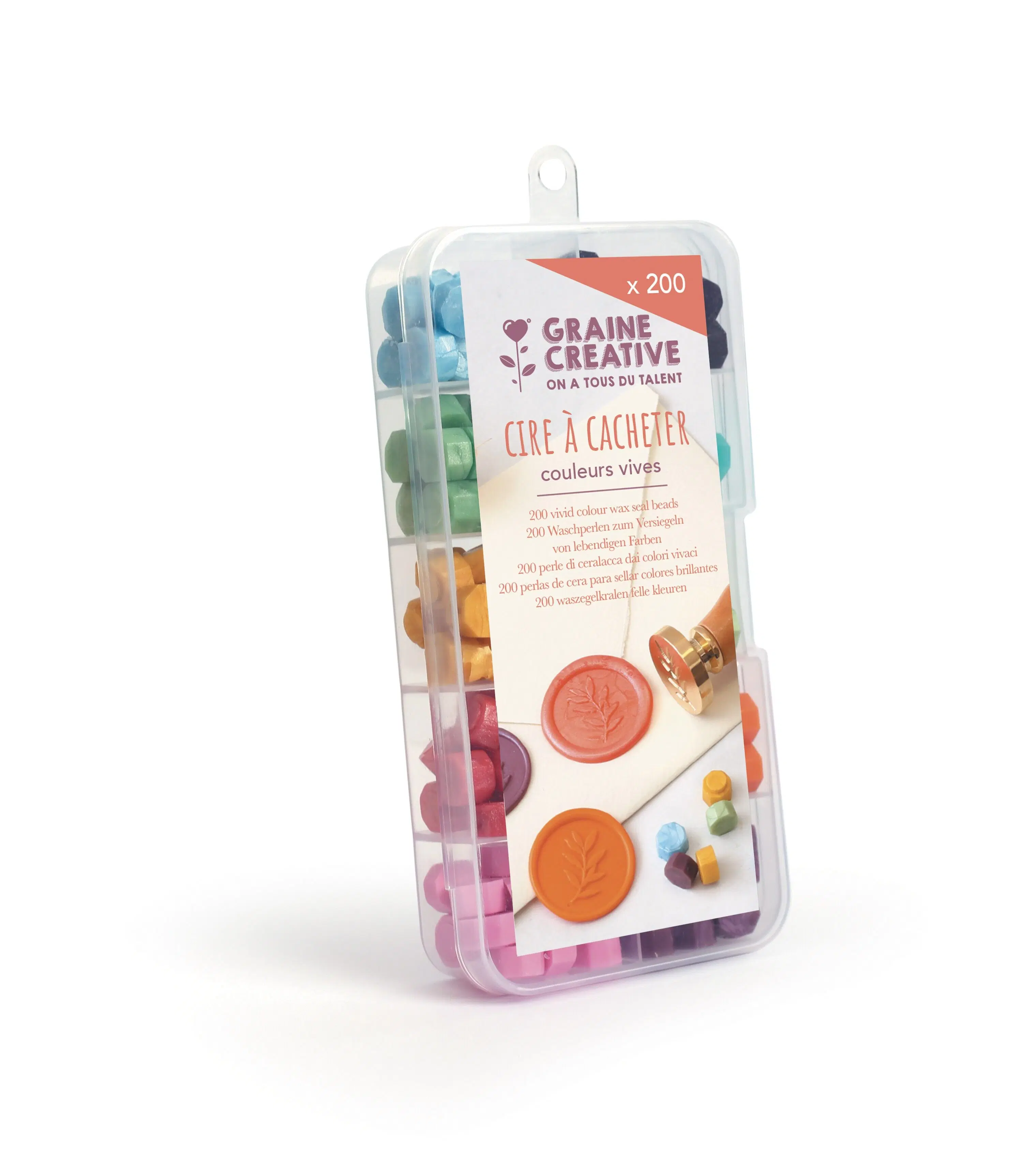 SEALING WAX BOX - BRIGHT COLOR