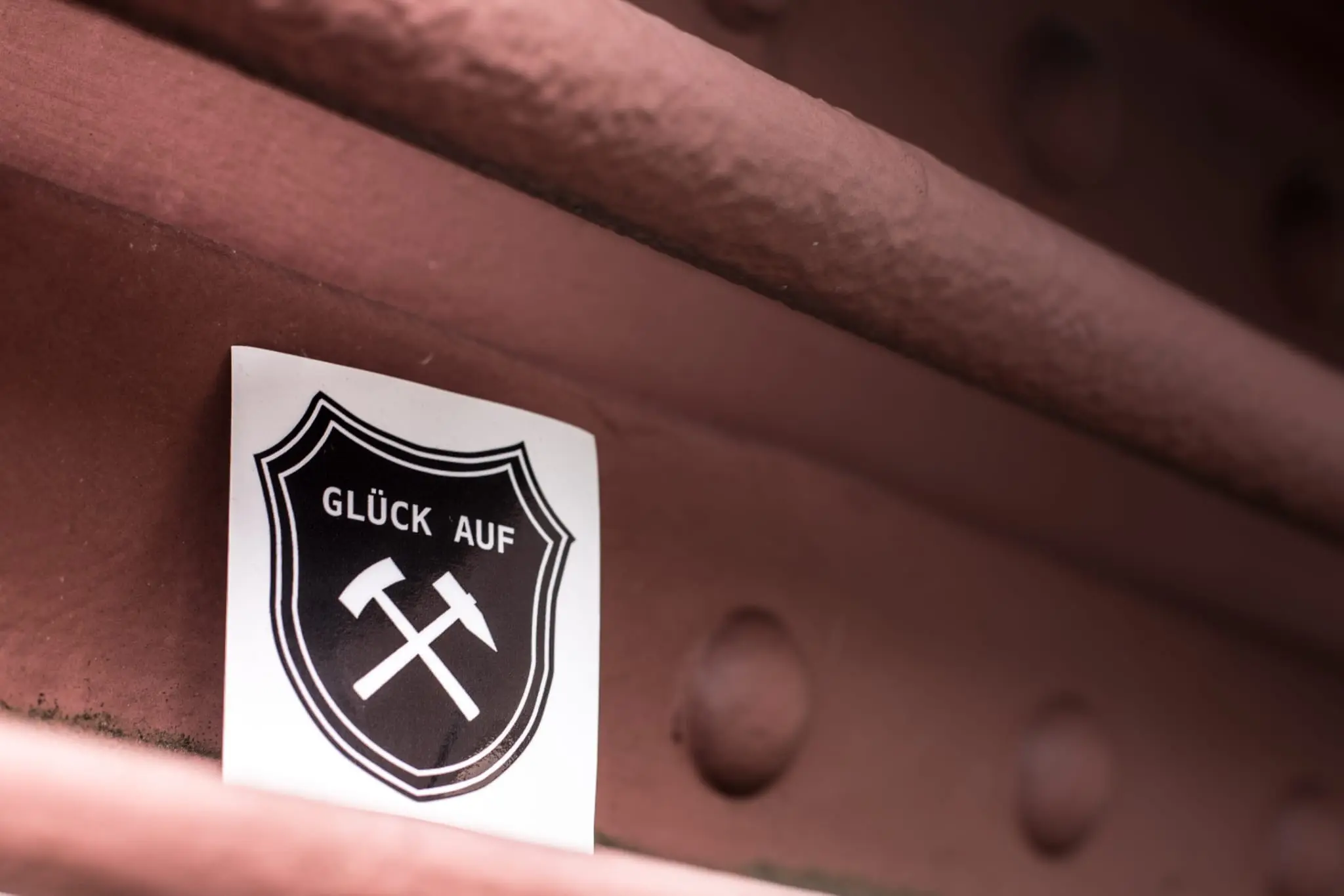 Ruhr area sticker coat of arms Glück Auf