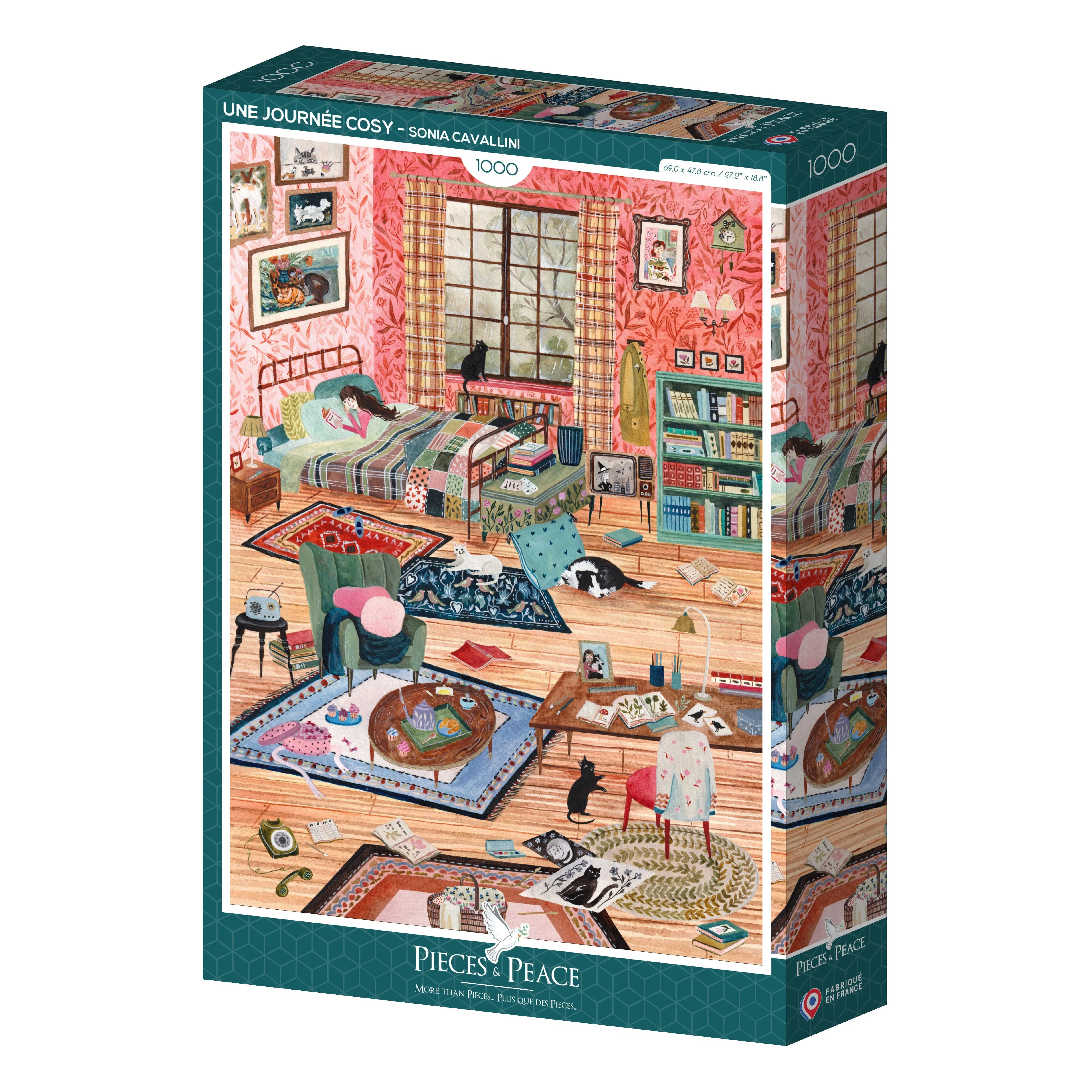 1000 Piece Puzzle - A Cozy Day