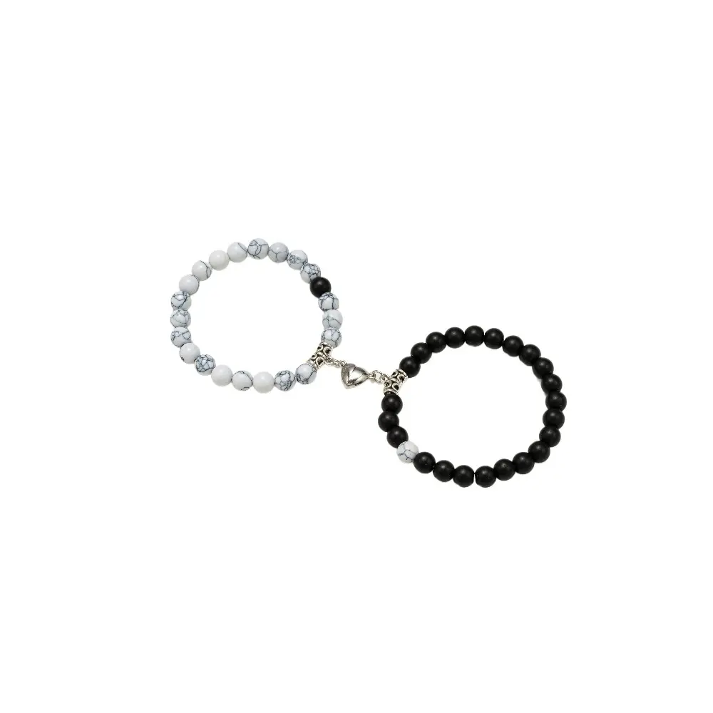 Partnerarmband Edelsteine elastisch