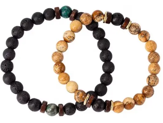 Armband Set aus Edelsteinen
