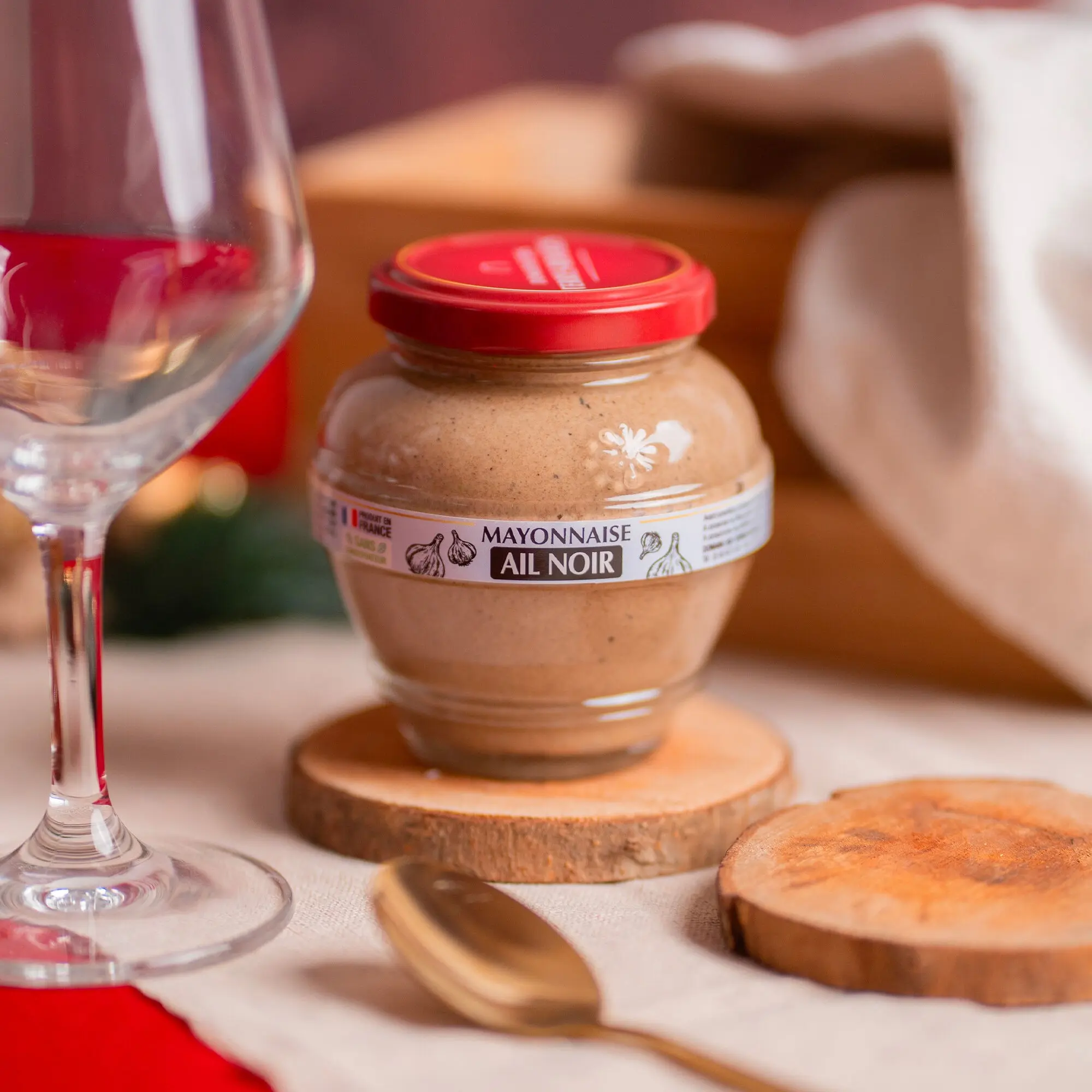 Black Garlic Mayonnaise 180g