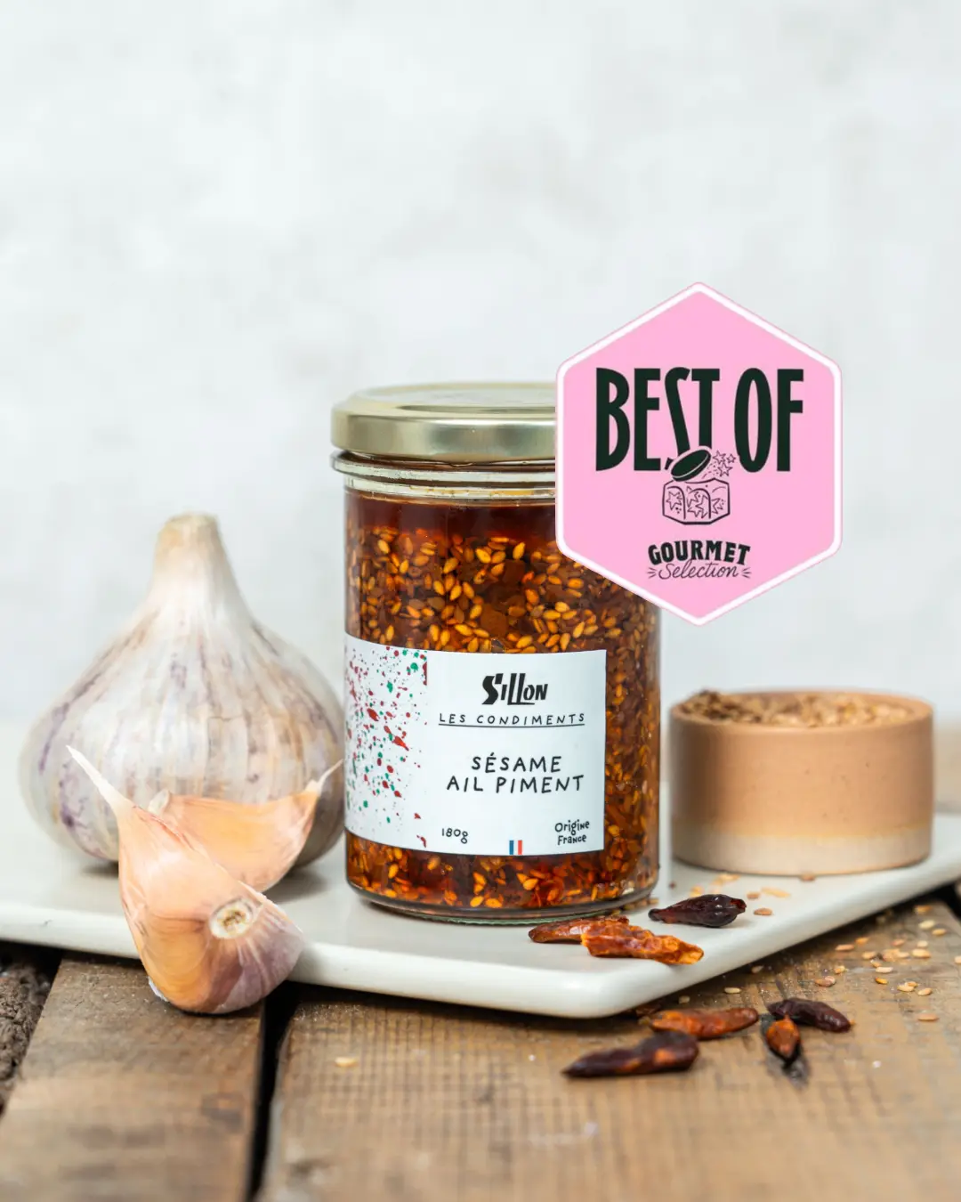 Garlic Sesame Chili 180g - Best Of 2025