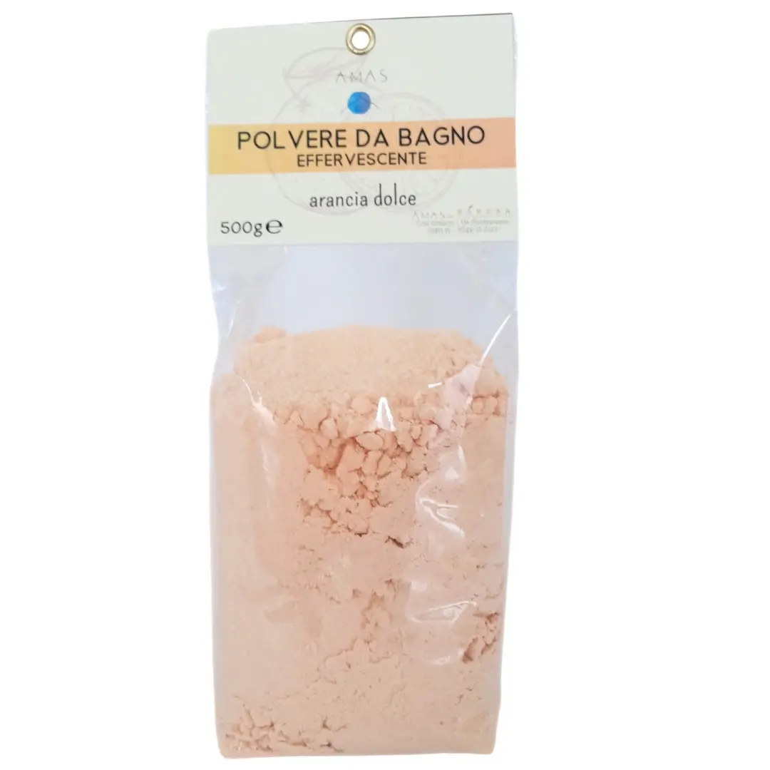 Polvere Effervescente e profumata da bagno - Arancia Dolce