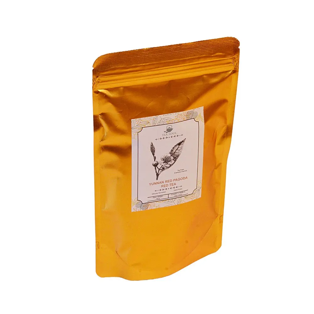 Thé rouge de la Pagode rouge du Yunnan (noir) 50gr