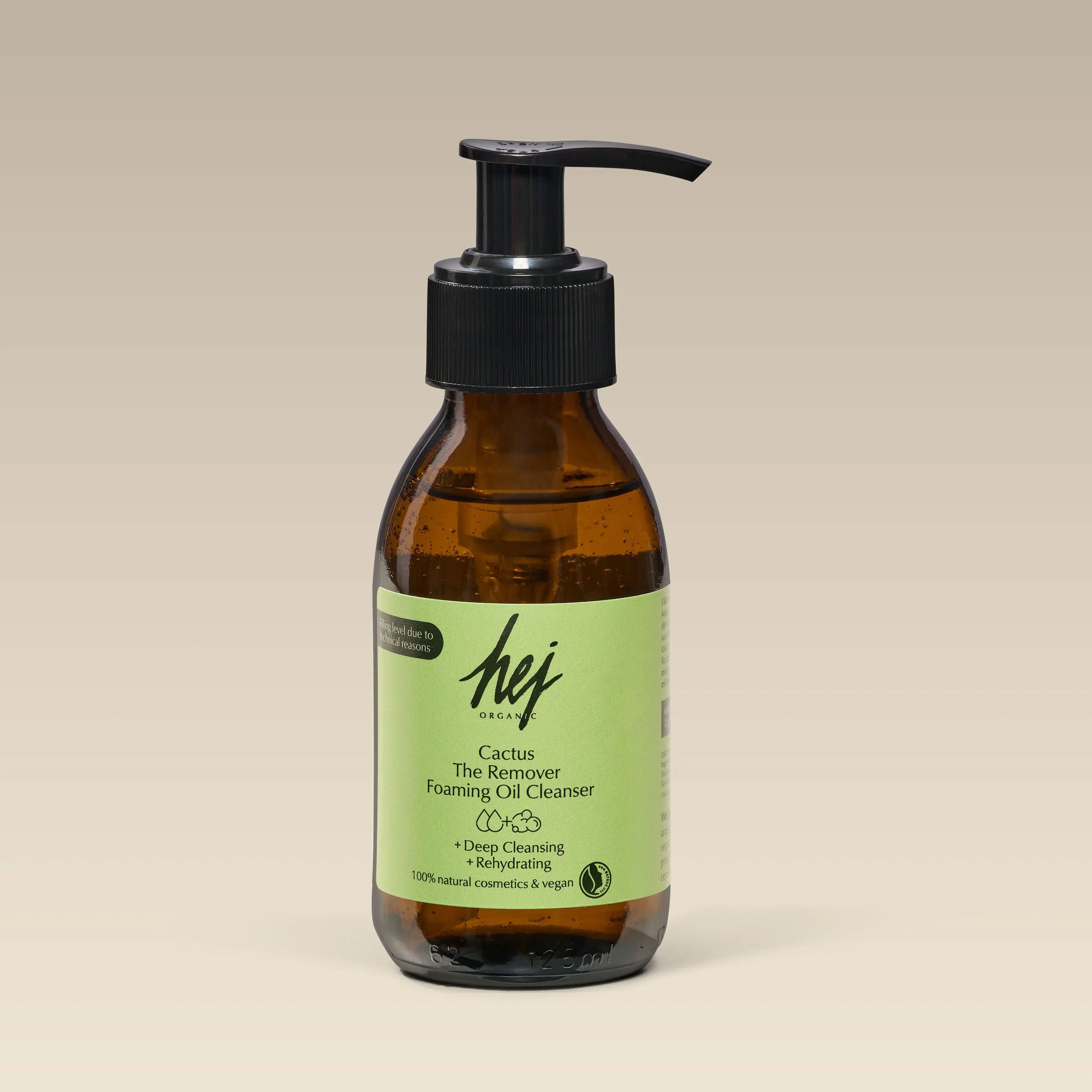 HEJ ORGANIC Cactus The Remover Foaming Oil Cleanser 105ml