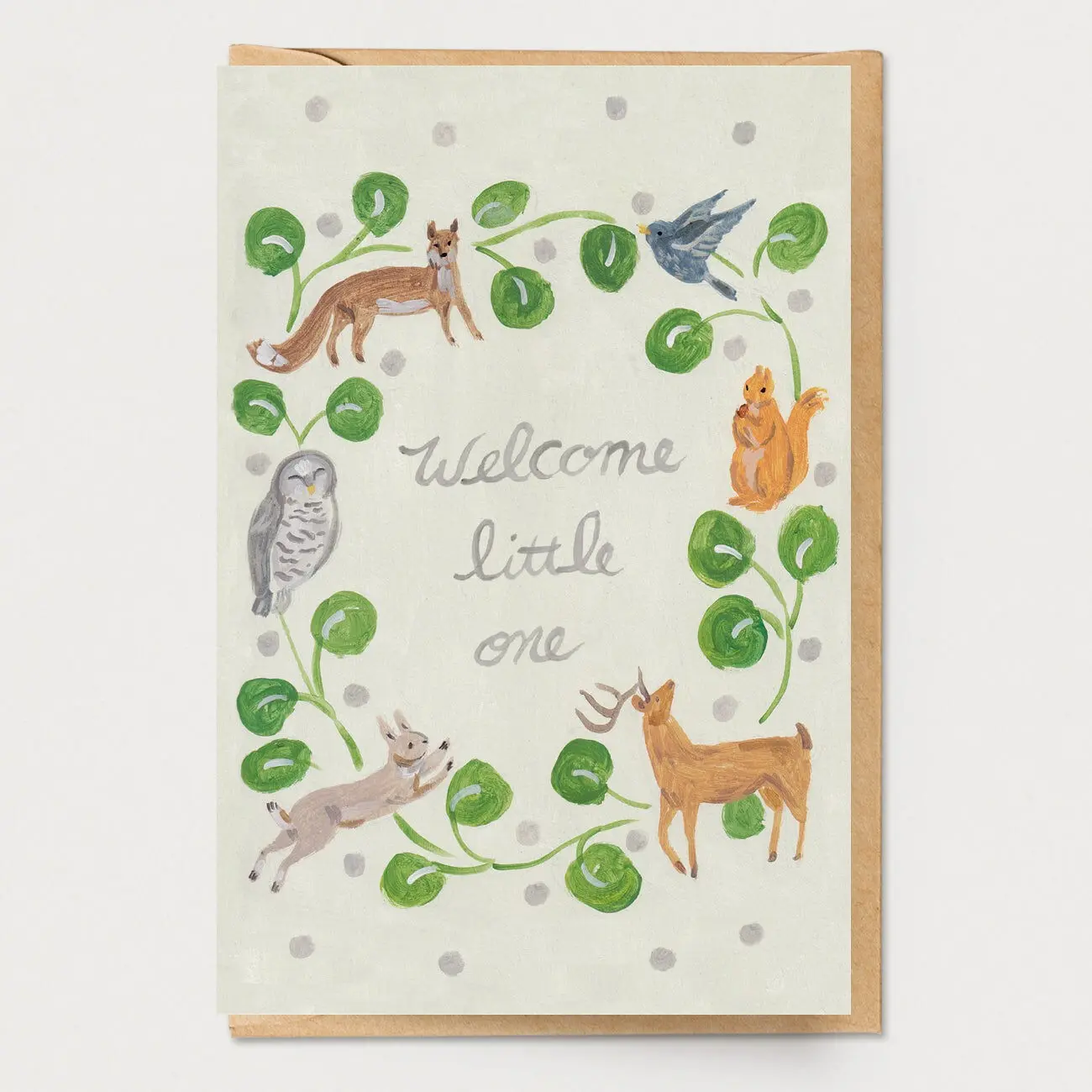 Woodland Wreath Card