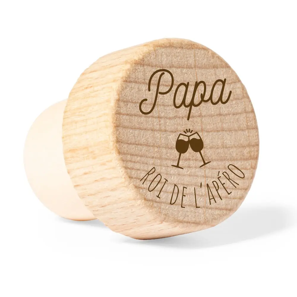 King of the aperitif bottle stopper