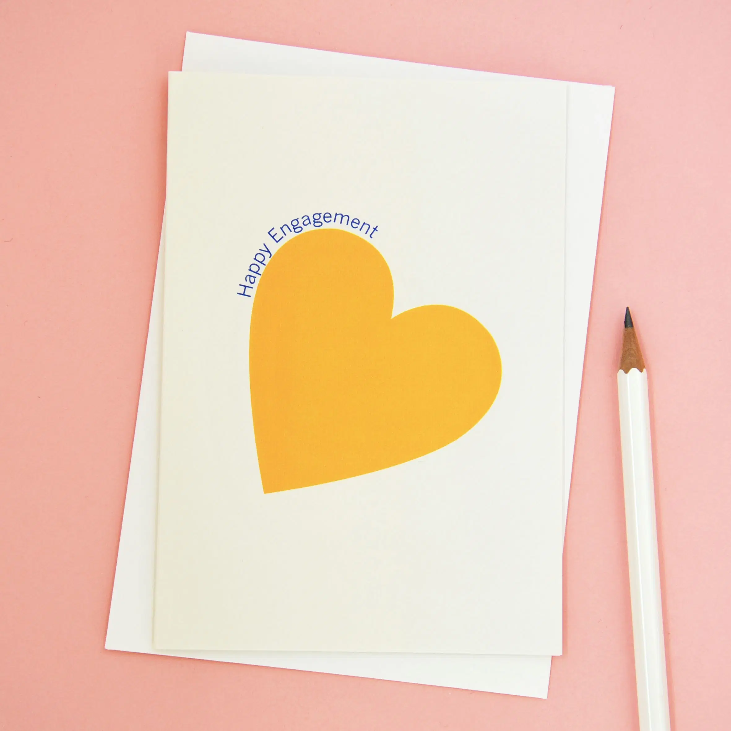 Sunny Heart Grußkarte „Alles Gute zum Verlobungsjubiläum“