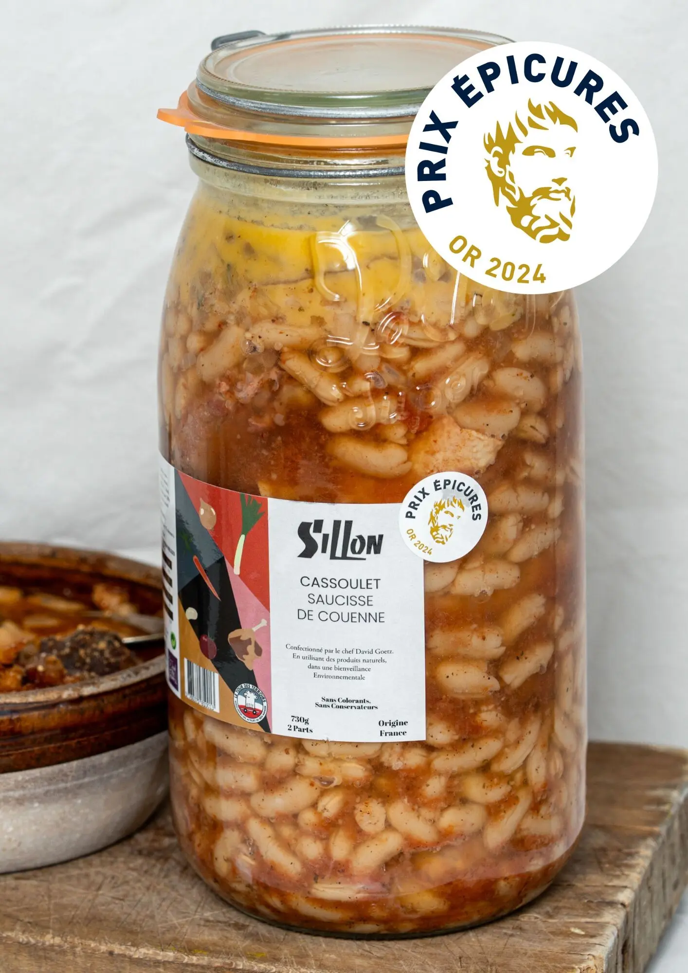 Cassoulet Duck Legs and Rind Sausage 3kg - 6 to 8 portions
