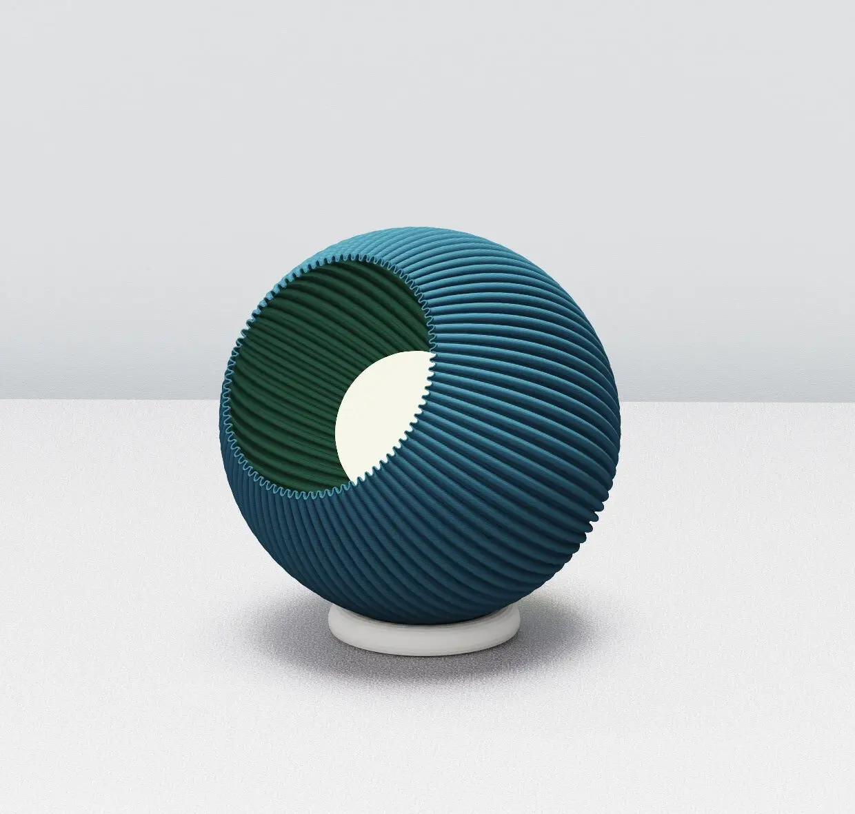 Blue Spot Lamp