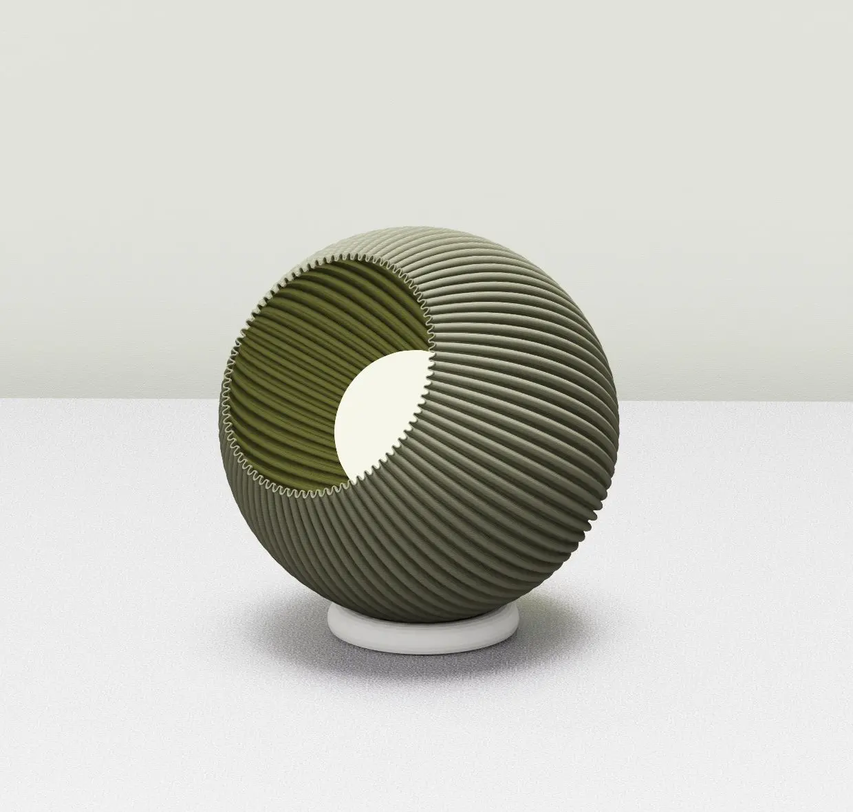 Green Spot Lamp
