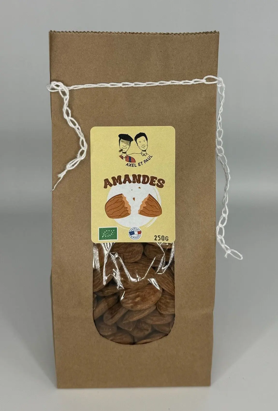 Mandeln – Bio, Französisch, 250 g