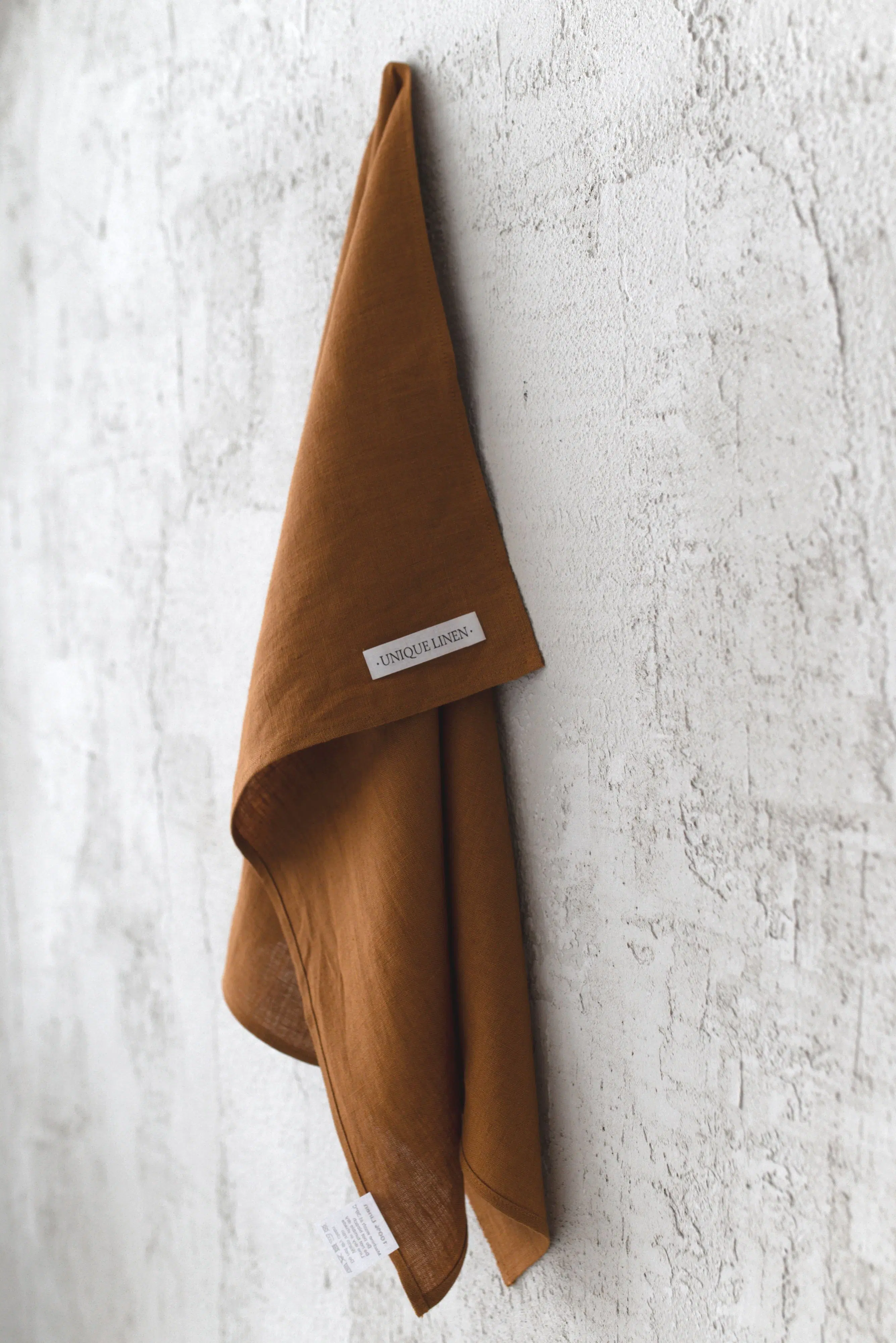 Linen Kitchen Towel KT001 IN CINNAMON COLOUR